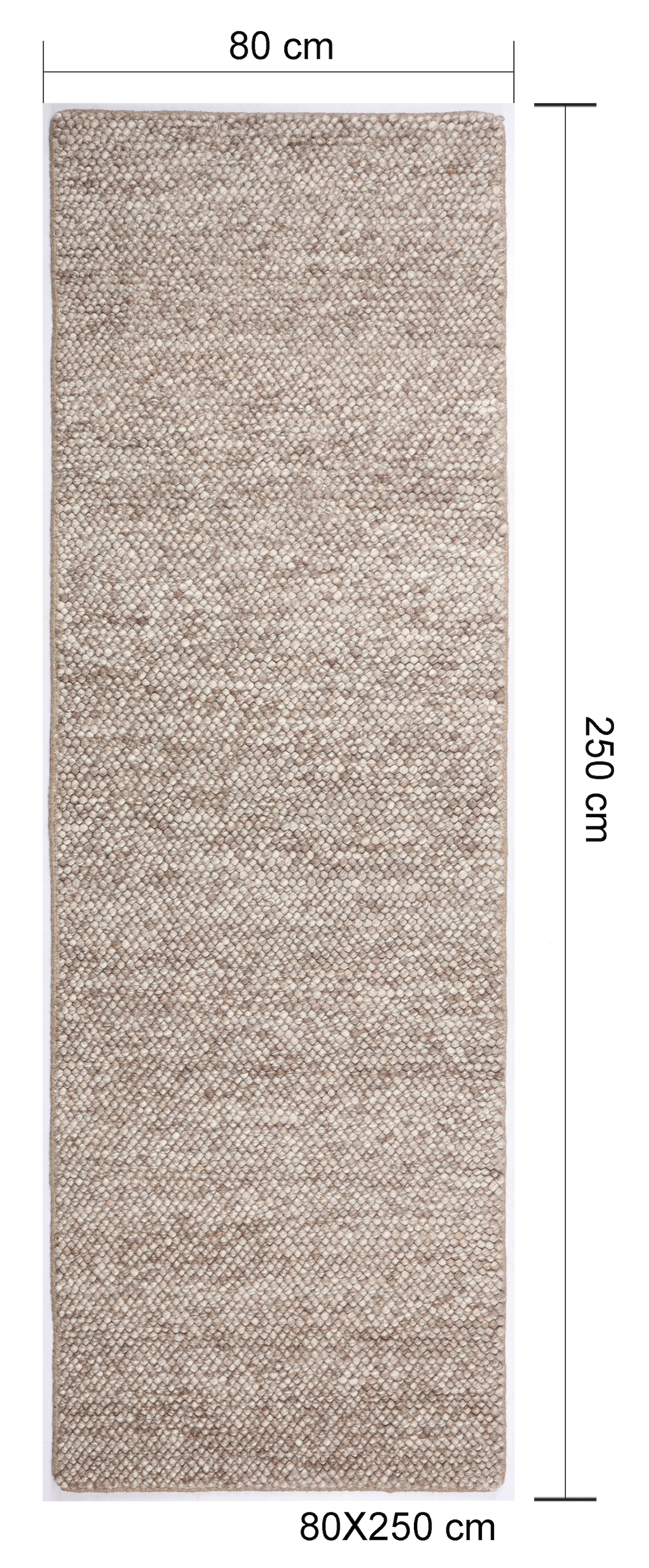 LeGer Home by Lena Gercke Läufer »Ainhoa, Wolle«, rechteckig, 14 mm Höhe, handgewebt, Handweb Teppiche, Wohnzimmer, Schlafzimmer, Esszimmer