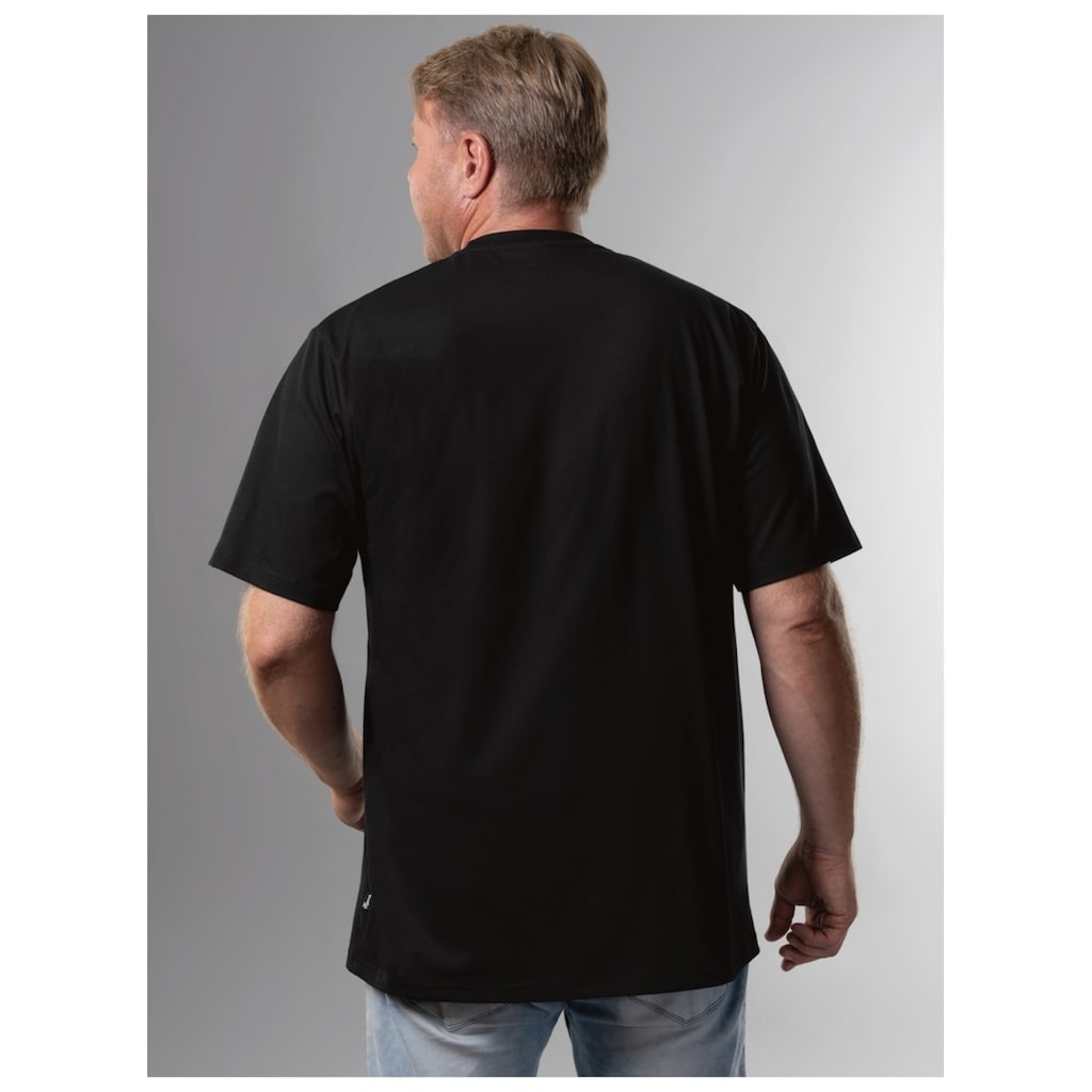 Trigema T-Shirt »TRIGEMA T-Shirt mit großem Druck-Motiv«, (1 tlg.)