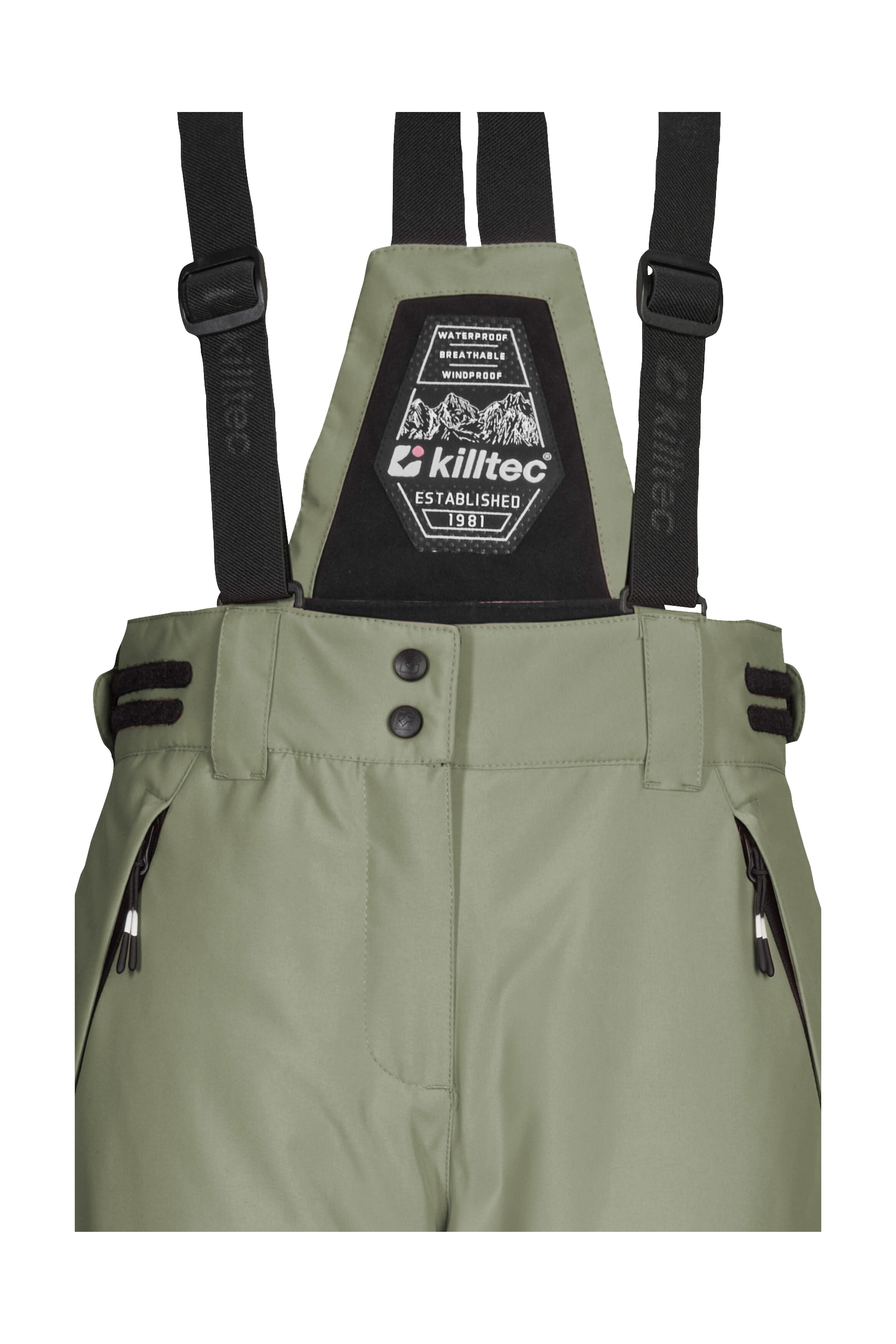 Killtec Skihose »KSW 213 GRLS SKI PNTS«, Wasserdichte, atmungsaktive Skihose mit verstellbarer Taille