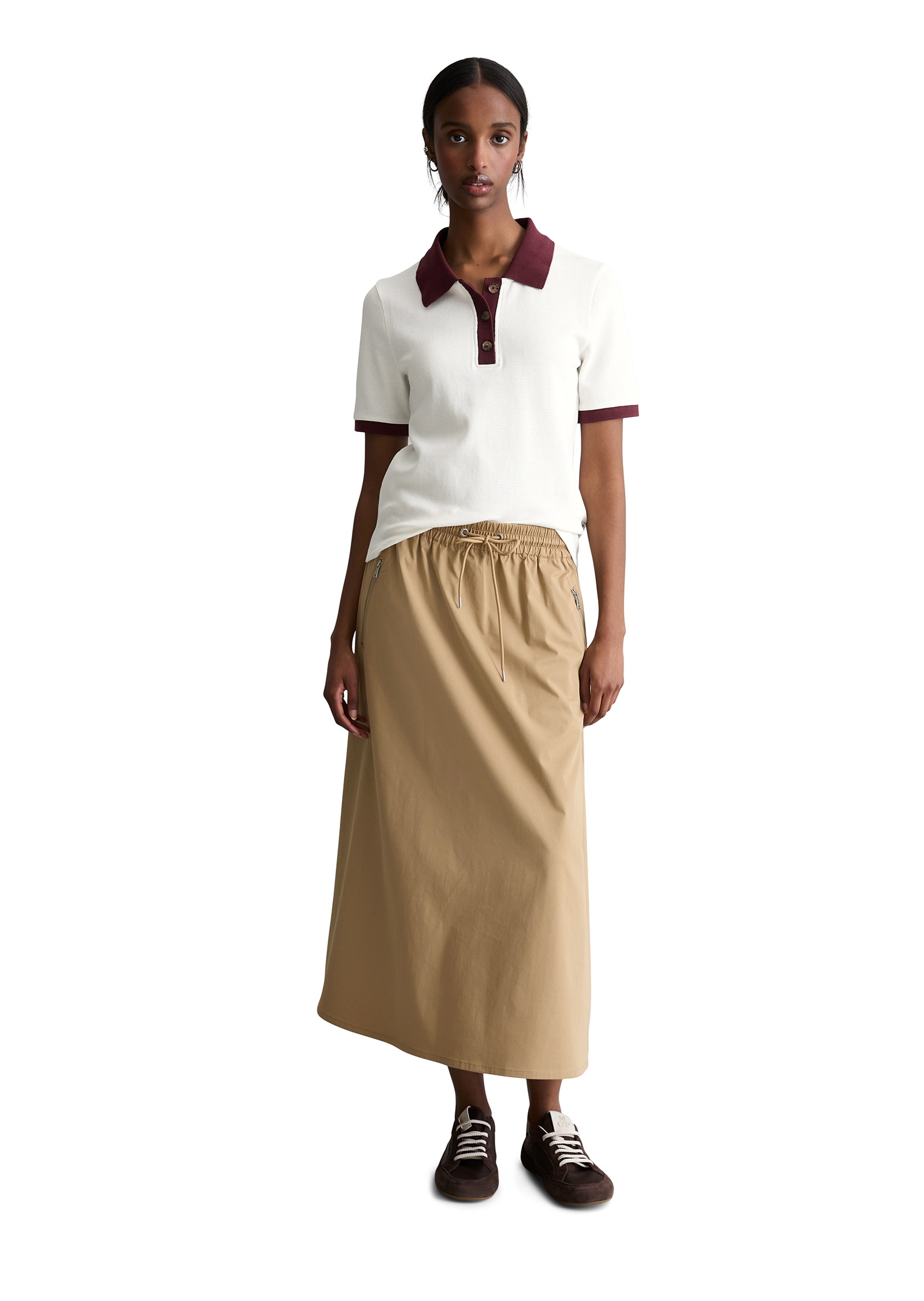 Marc O'Polo DENIM Poloshirt »aus reiner Bio-Baumwolle«