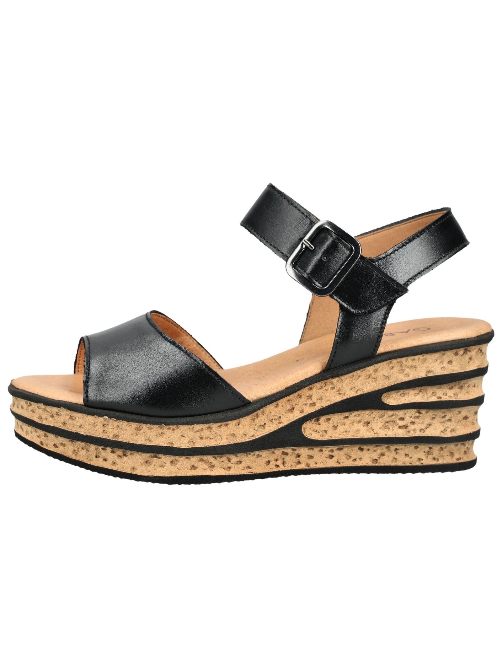 Gabor Keilsandalette "Gabor Sandalen Leder" günstig online kaufen