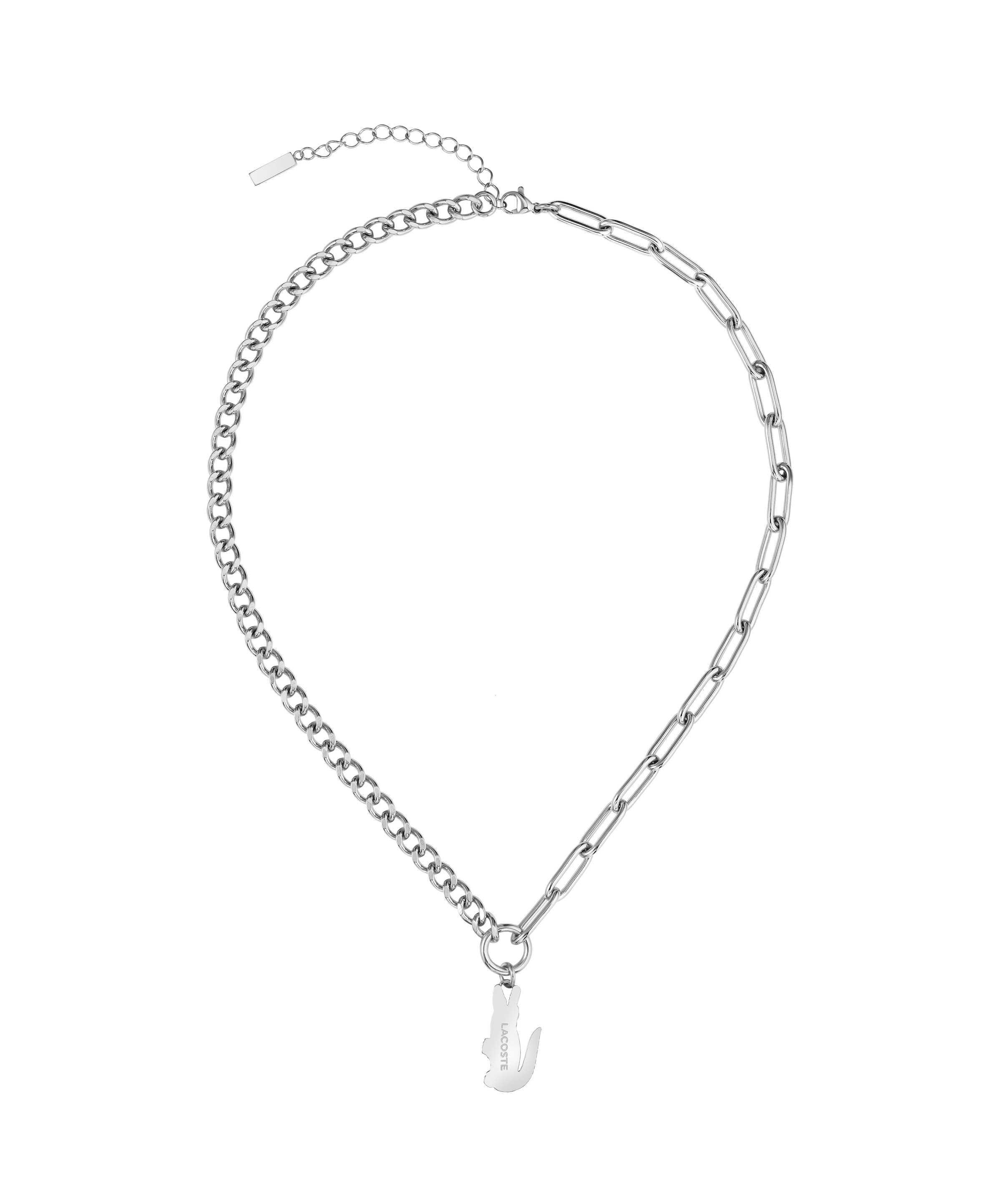 Lacoste Kette mit Anhänger »CROCODILE« mit Preciosa Crystal