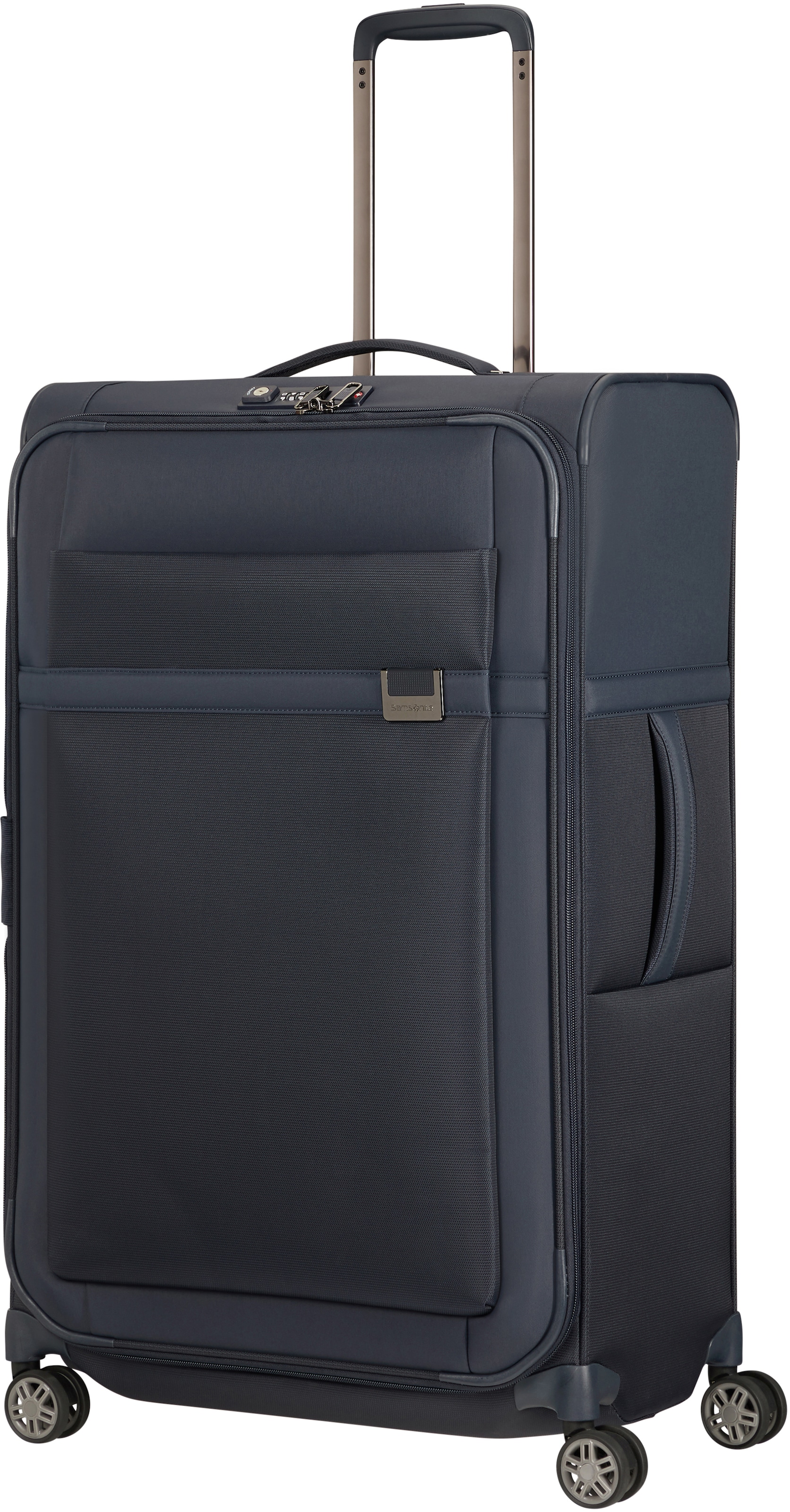 Samsonite Weichgepäck-Trolley »AIREA, verschiedene Größen und Farben«, 4 Rollen, Weichschalen-Koffer Reisekoffer mit Volumenerweiterung bei M/L
