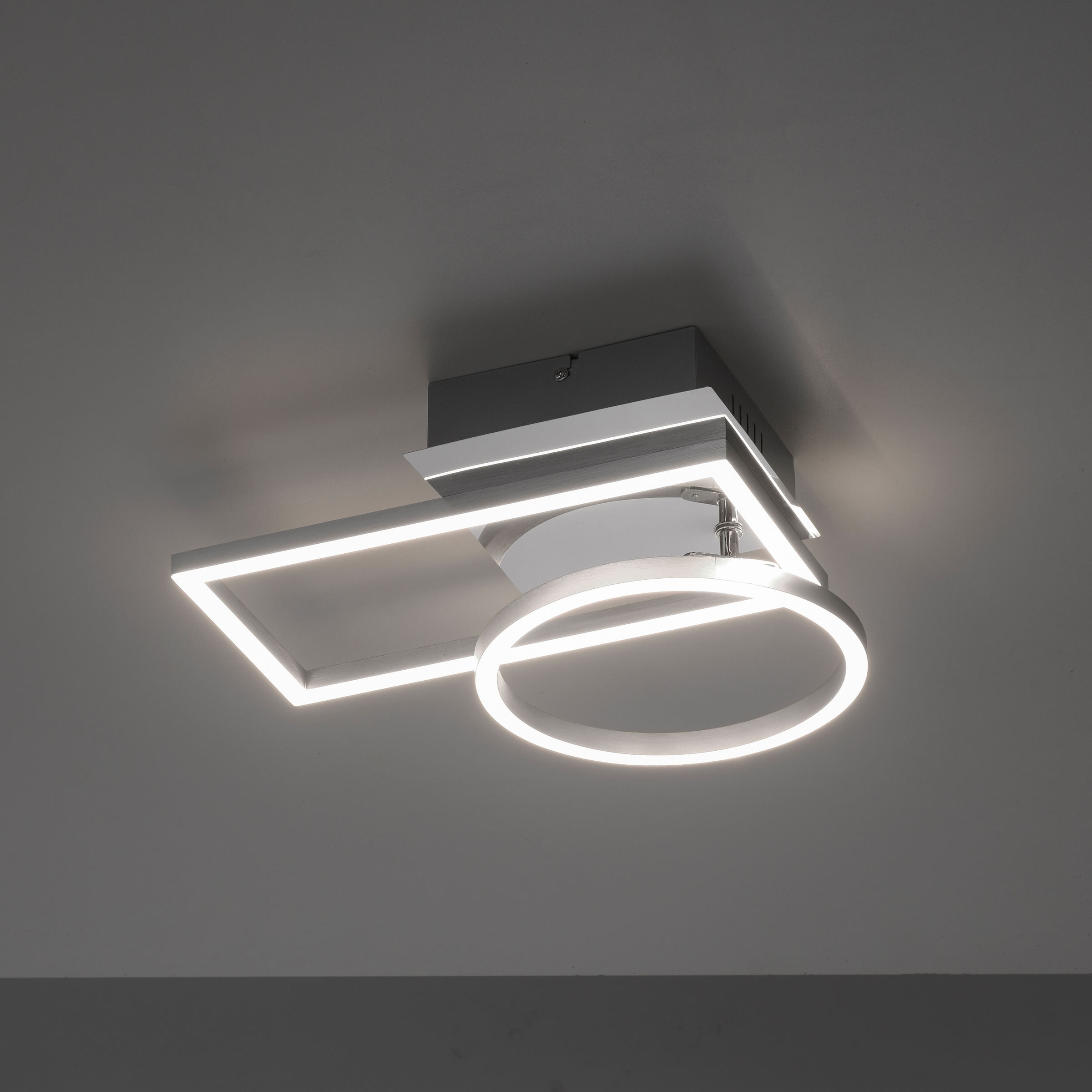 schwenkbar, stahl Deckenleuchte L37 BAUR Bauform flammig-flammig, | LED x »Jorvin«, 2 Deckenlampe 26 Moderne my flache cm, home