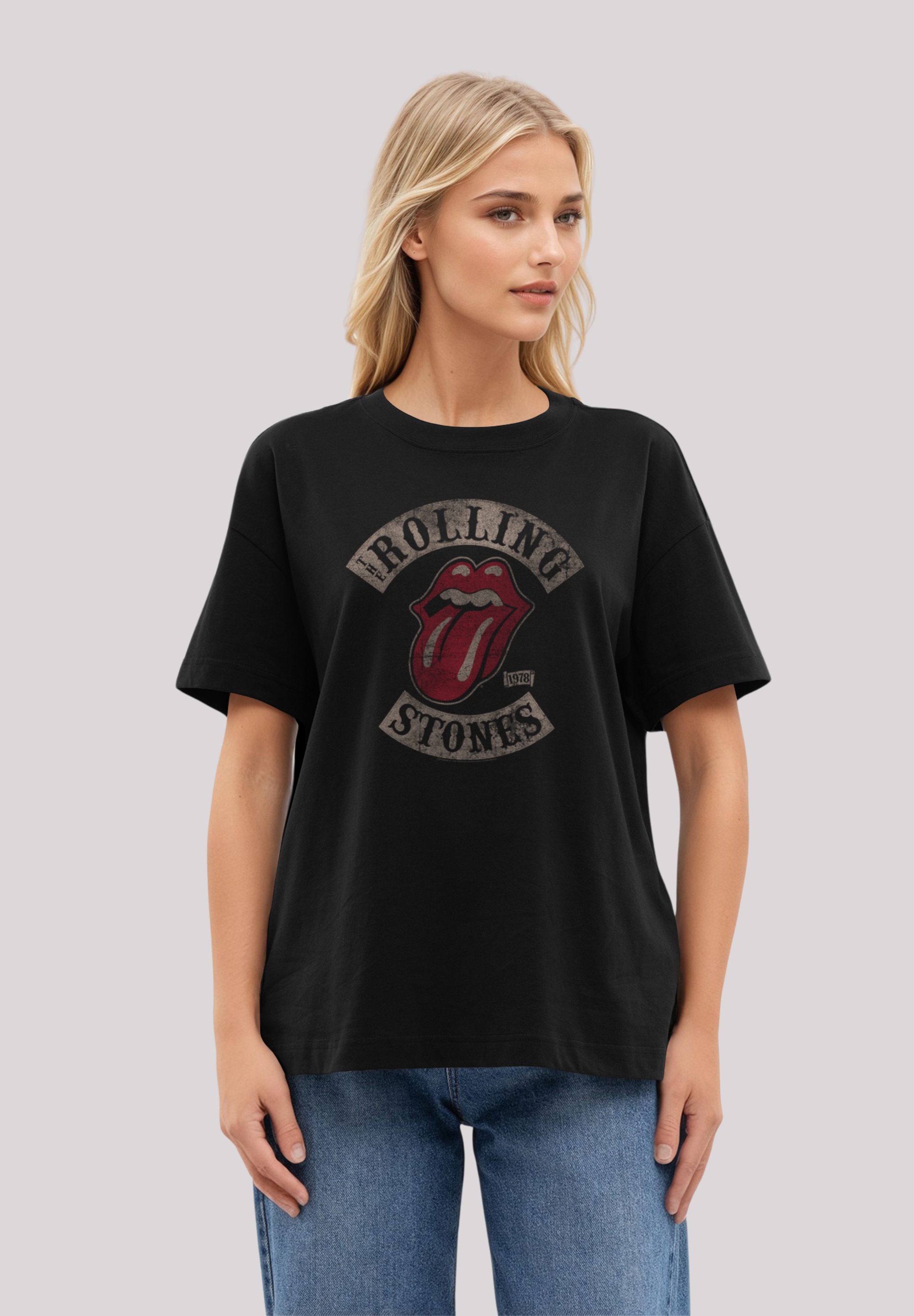 F4NT4STIC T-Shirt "The Rolling Stones Tour 78", Premium Qualität Streetwear günstig online kaufen