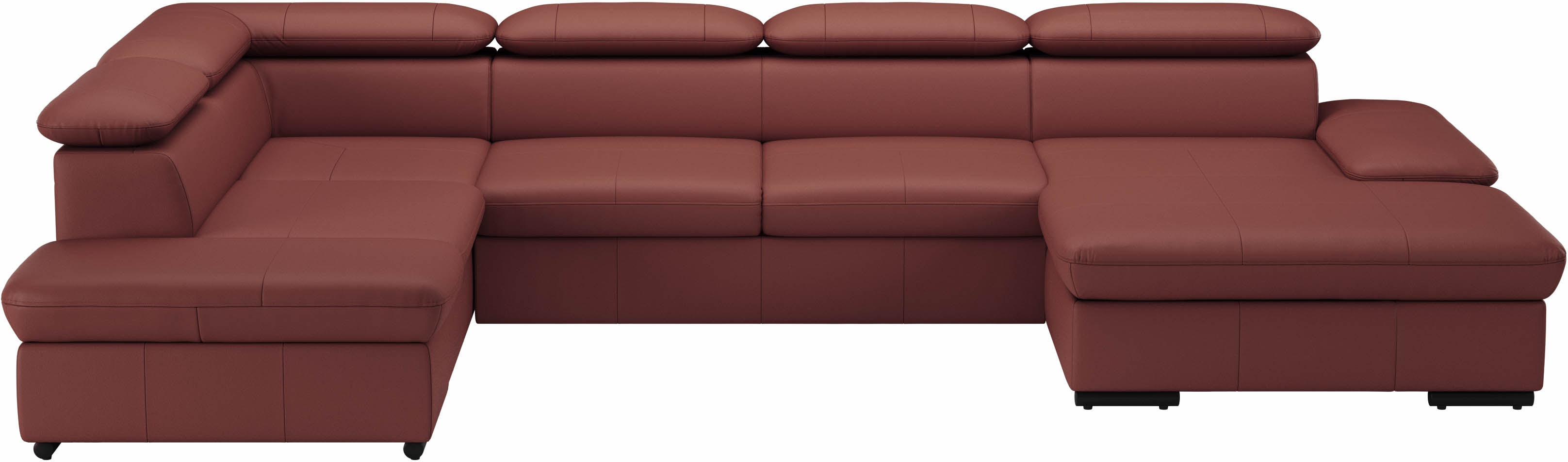sit&more Wohnlandschaft "Alcudia U-Form" wahlweise mit Schlaffunktion