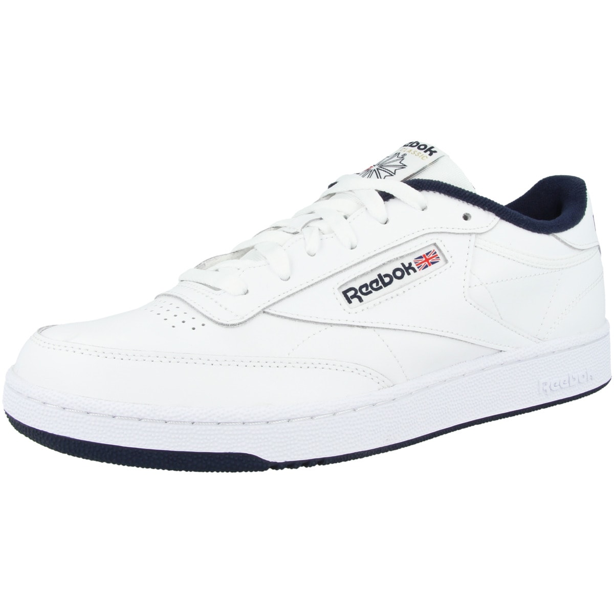 Reebok Sneaker »Reebok Club C 85 Sneaker low Herren Schuhe«  Perforationen