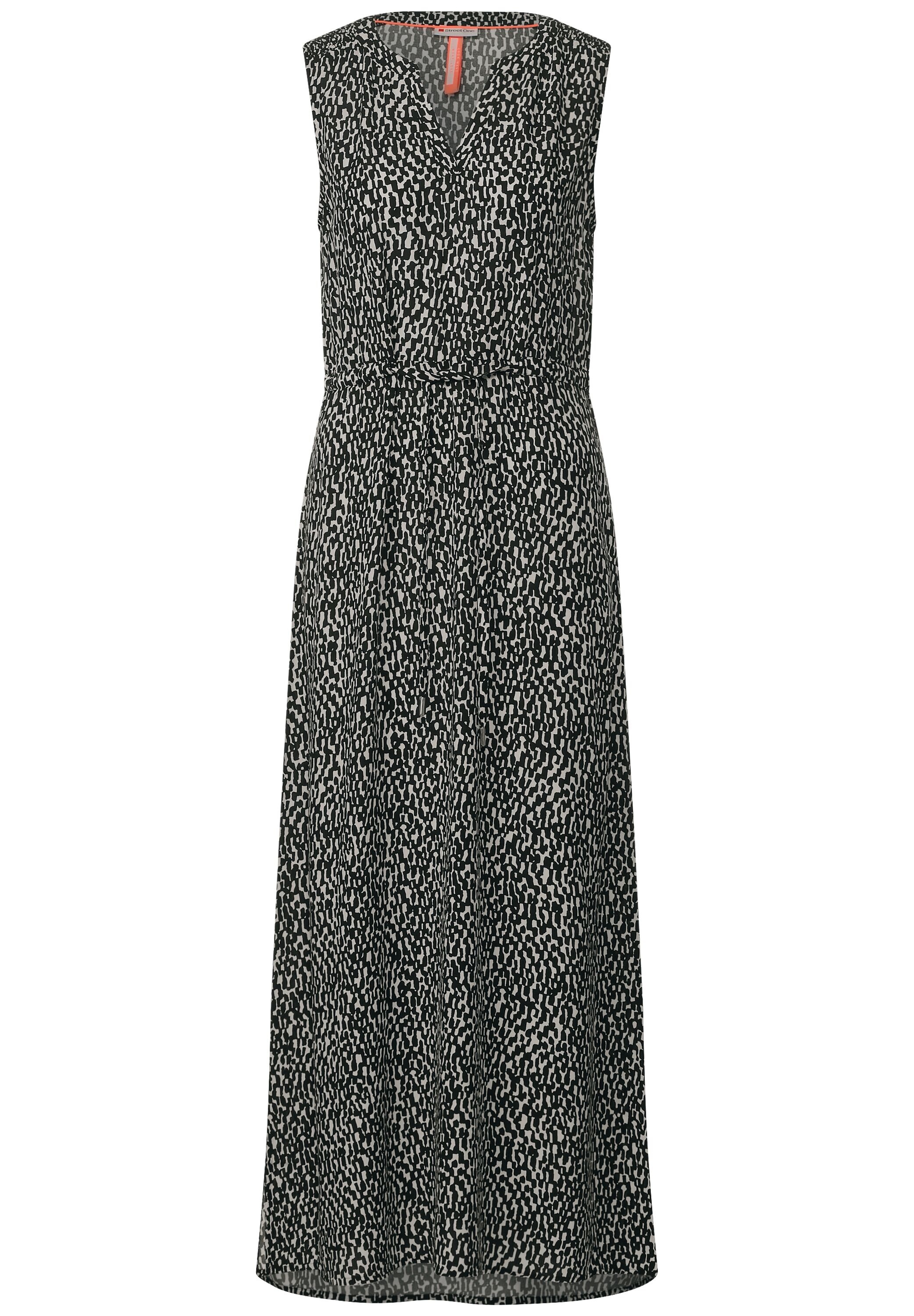 STREET ONE Maxikleid, mit Leo-Muster