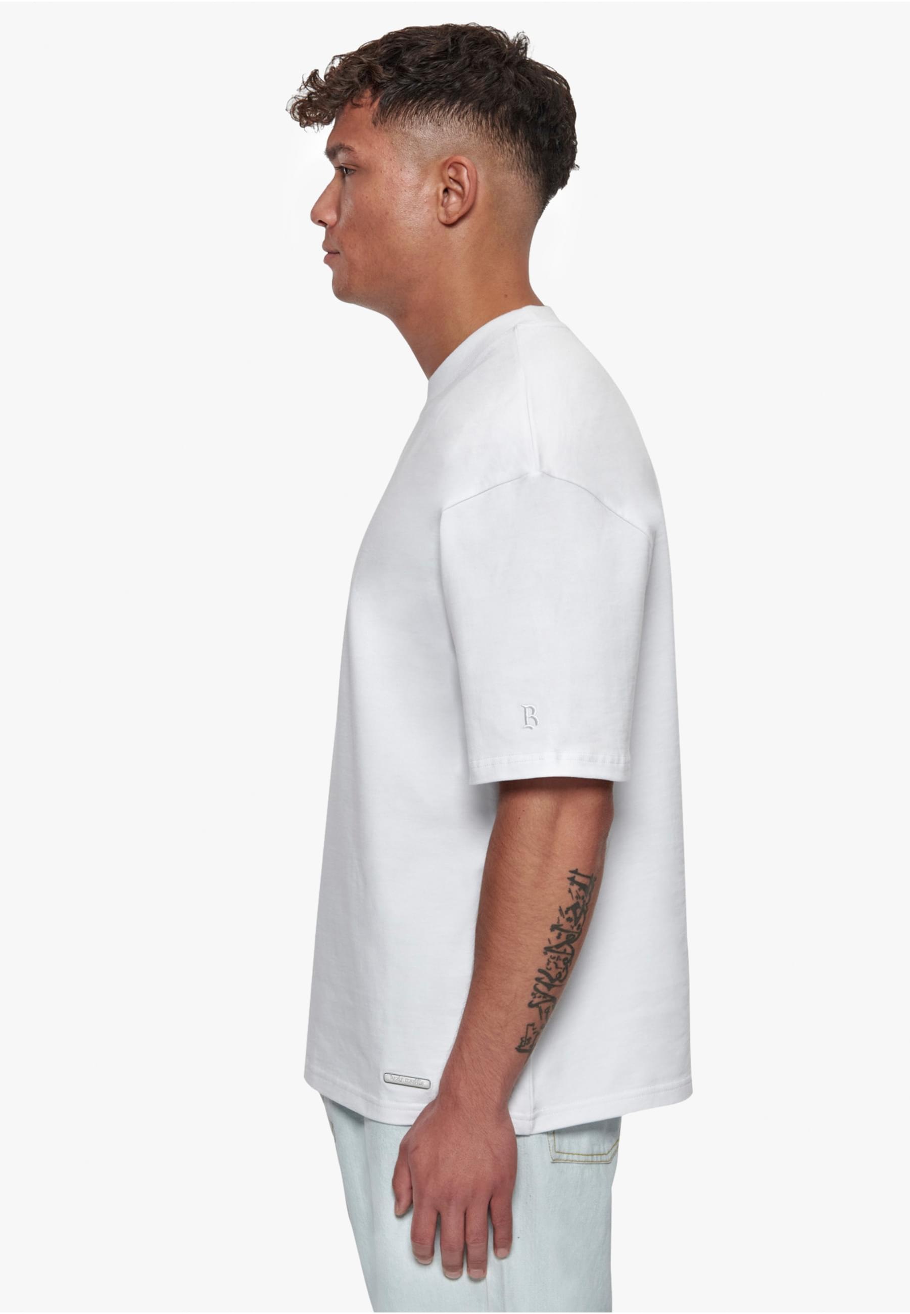 Dropsize T-Shirt »Dropsize Herren Dropsize Super Heavy Blank T-Shirt«, (1 tlg.)