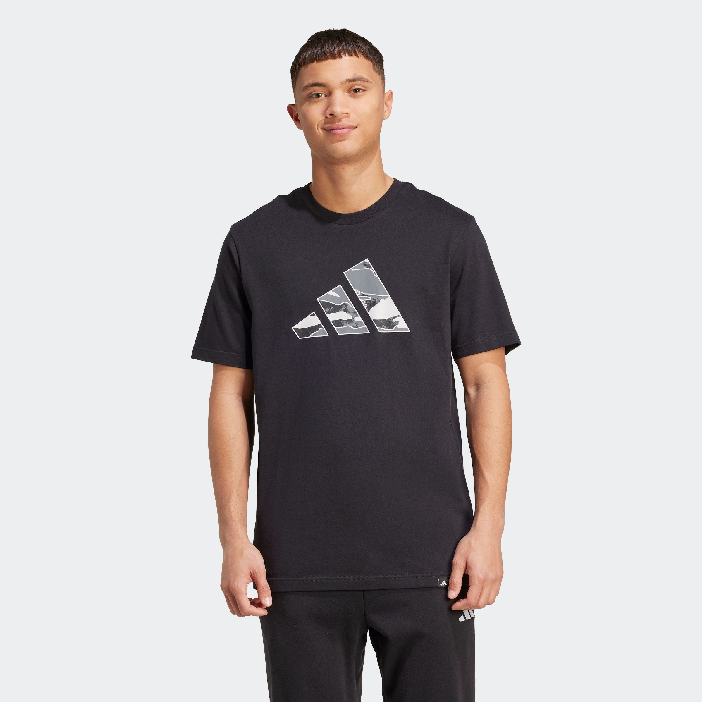 adidas Sportswear T-Shirt "M CAMO LOGO T" sportlicher Stil, ohne Verschluss günstig online kaufen