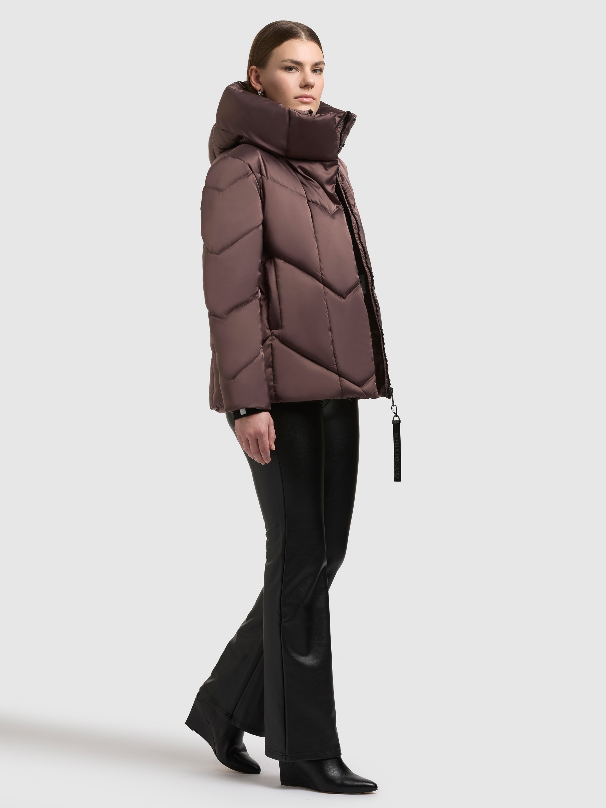 khujo Steppjacke »OLSA2« mit Kapuze