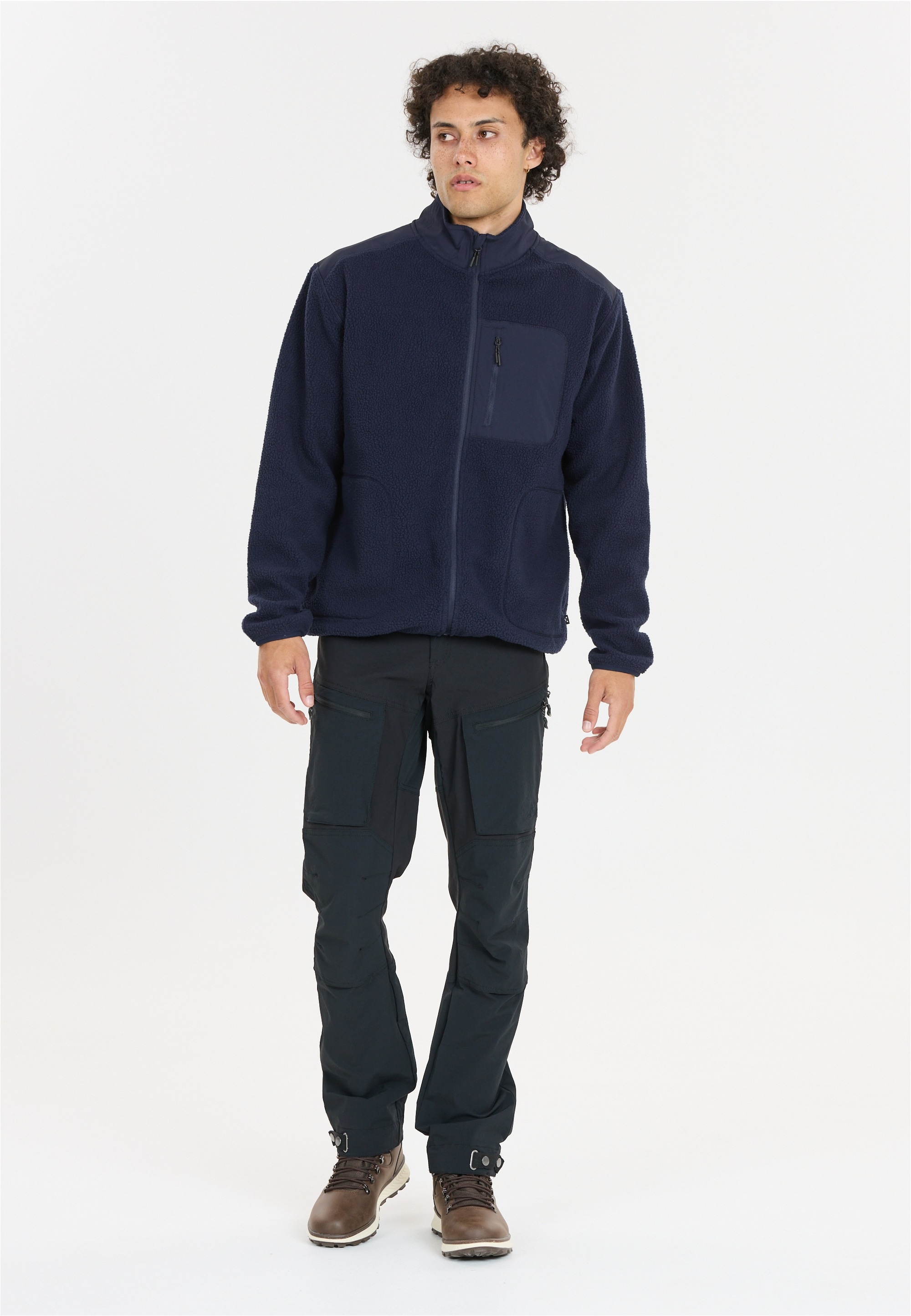 WHISTLER Fleecejacke »Felis«, aus weichem Teddyfleece mit flachen Nähten