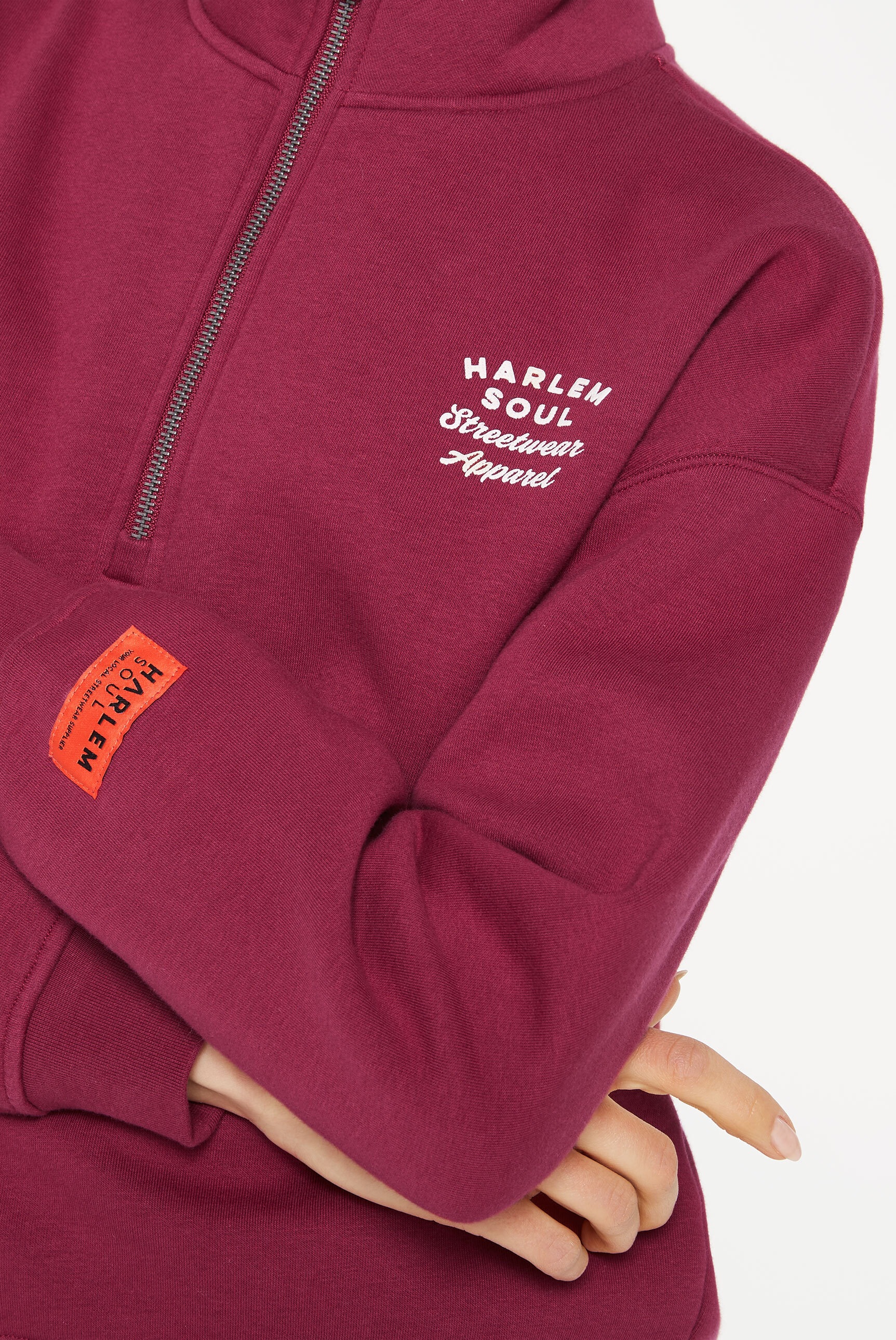 Harlem Soul Sweater, mit überschnittenen Schultern