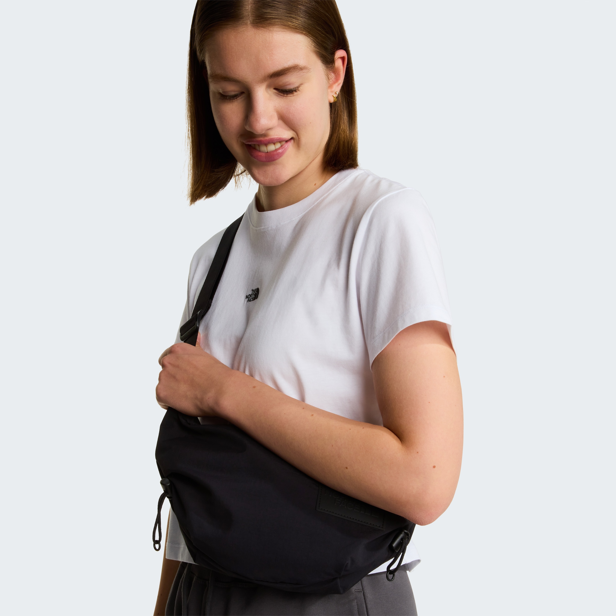 The North Face T-Shirt »W ESSENTIAL REGULAR SHORT SLEEVE CUTIE TEE« Kurzarm, für Sportmode und Outdoormode, Rundhalsausschnitt