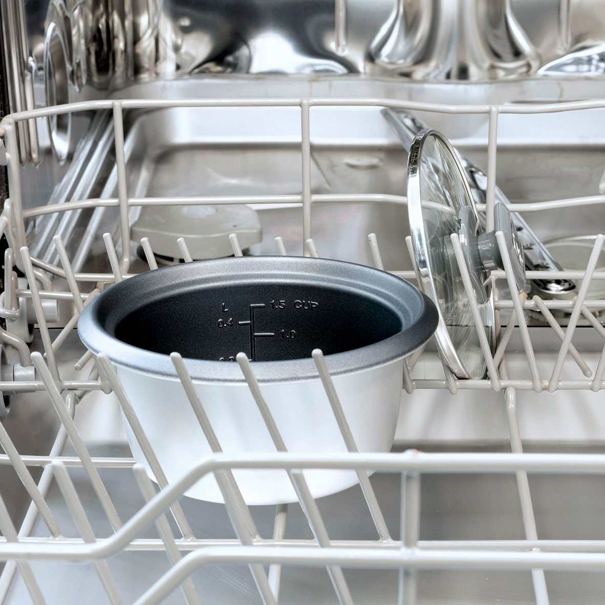 RUSSELL HOBBS – Reislöffel inkl. Raten | l Warmhaltefunktion, »Mini 0,4 BAUR Messbecher auf Reiskocher 27020-56«, 