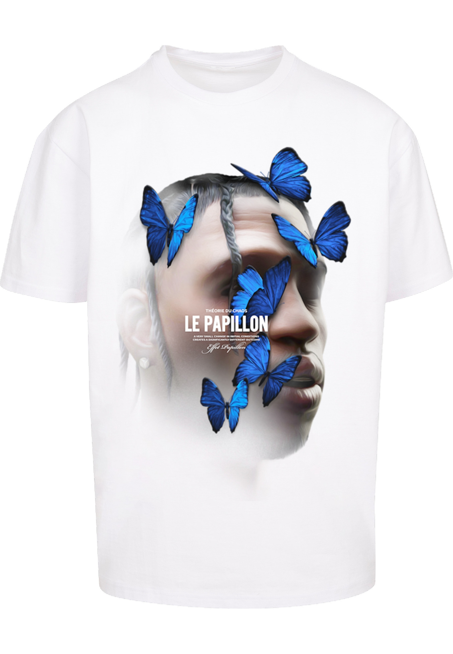 Upscale by Mister Tee Kurzarmshirt "Upscale by Mister Tee Herren Le Papillon Oversize Tee" 1 Stk.