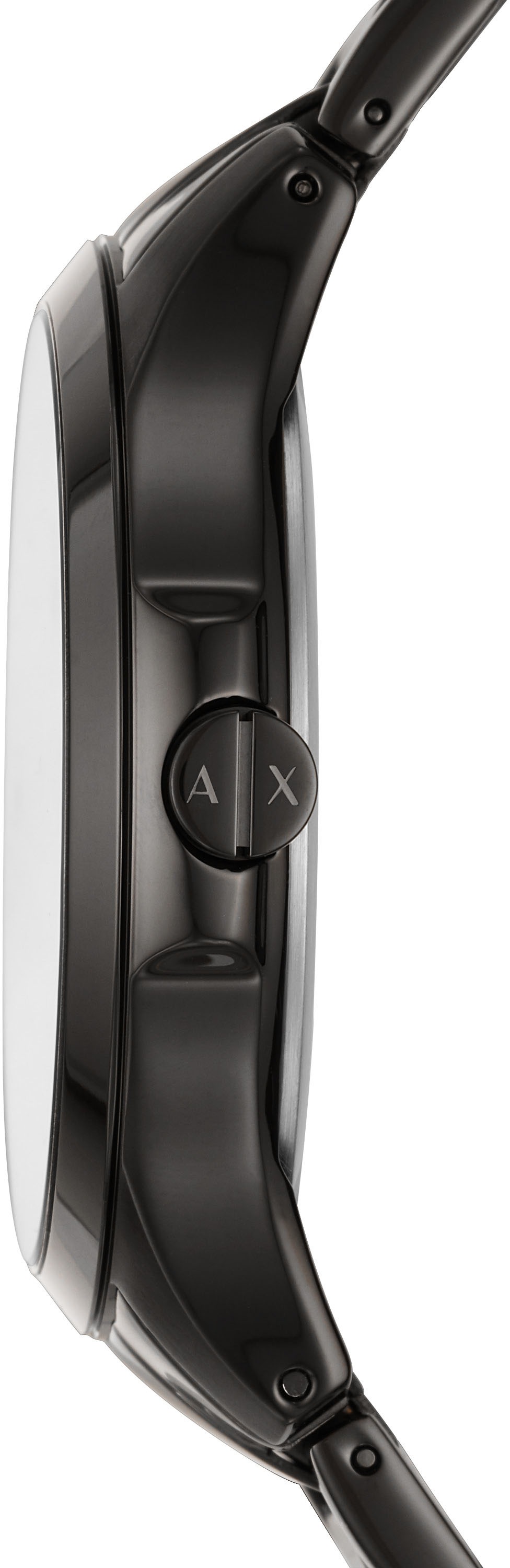 ARMANI EXCHANGE Quarzuhr, Armbanduhr, Herrenuhr, Datum, analog, Edelstahlarmband