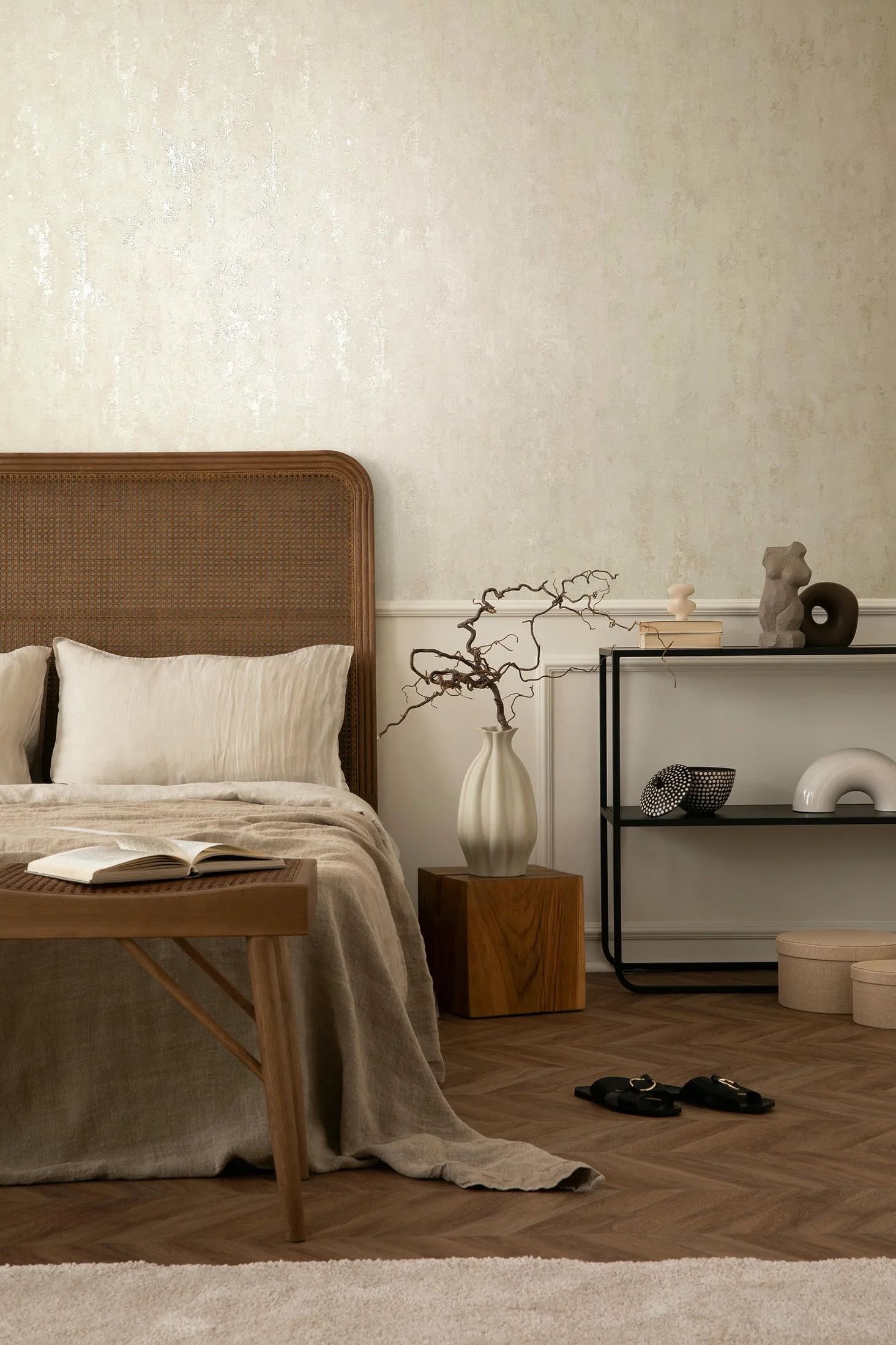 Marburg Vliestapete »Tapete Urban Glow«, urban, moderne Vliestapete für Wohnzimmer Schlafzimmer Küche