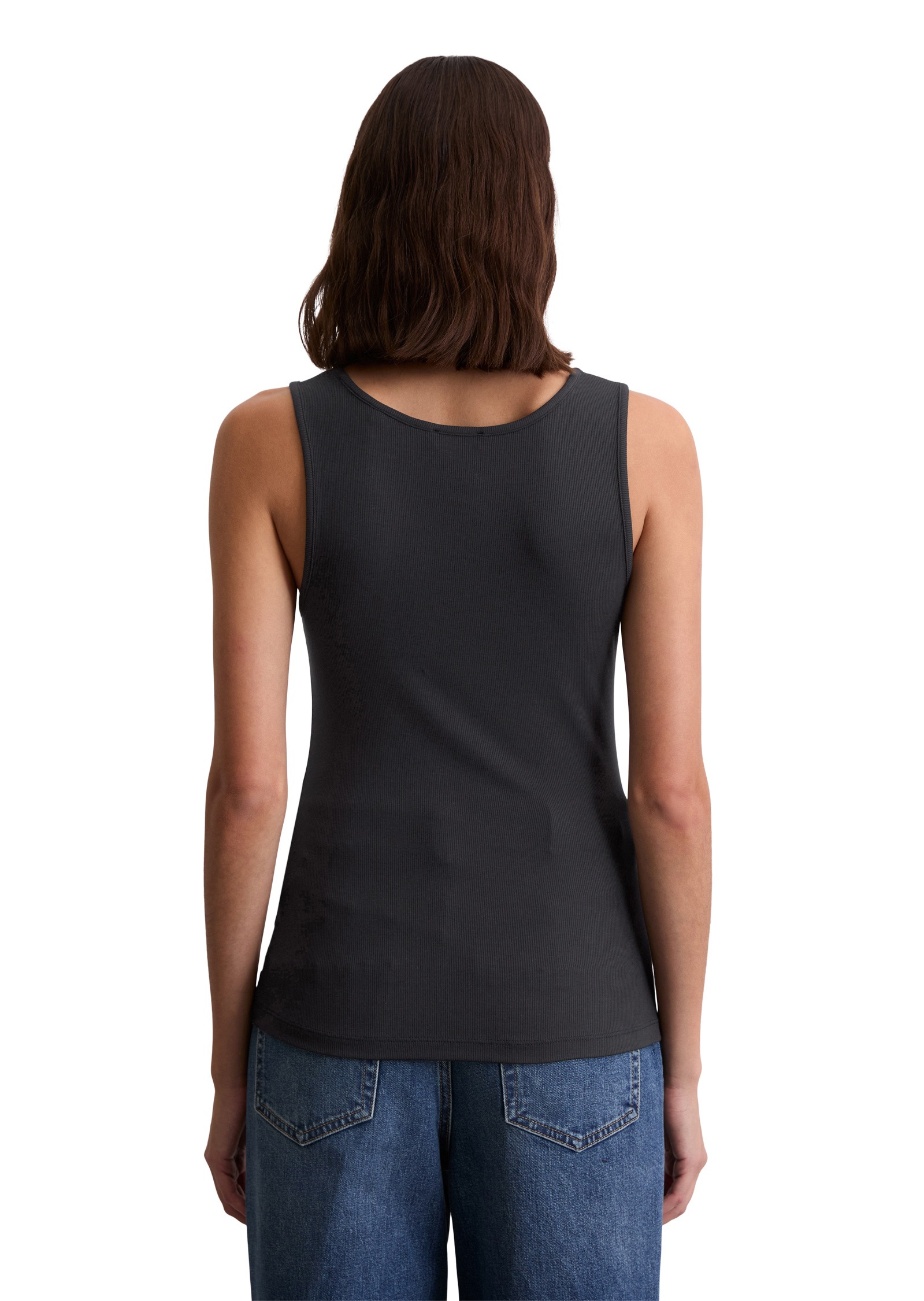 Marc O'Polo T-Shirt »aus softem Rippjersey«