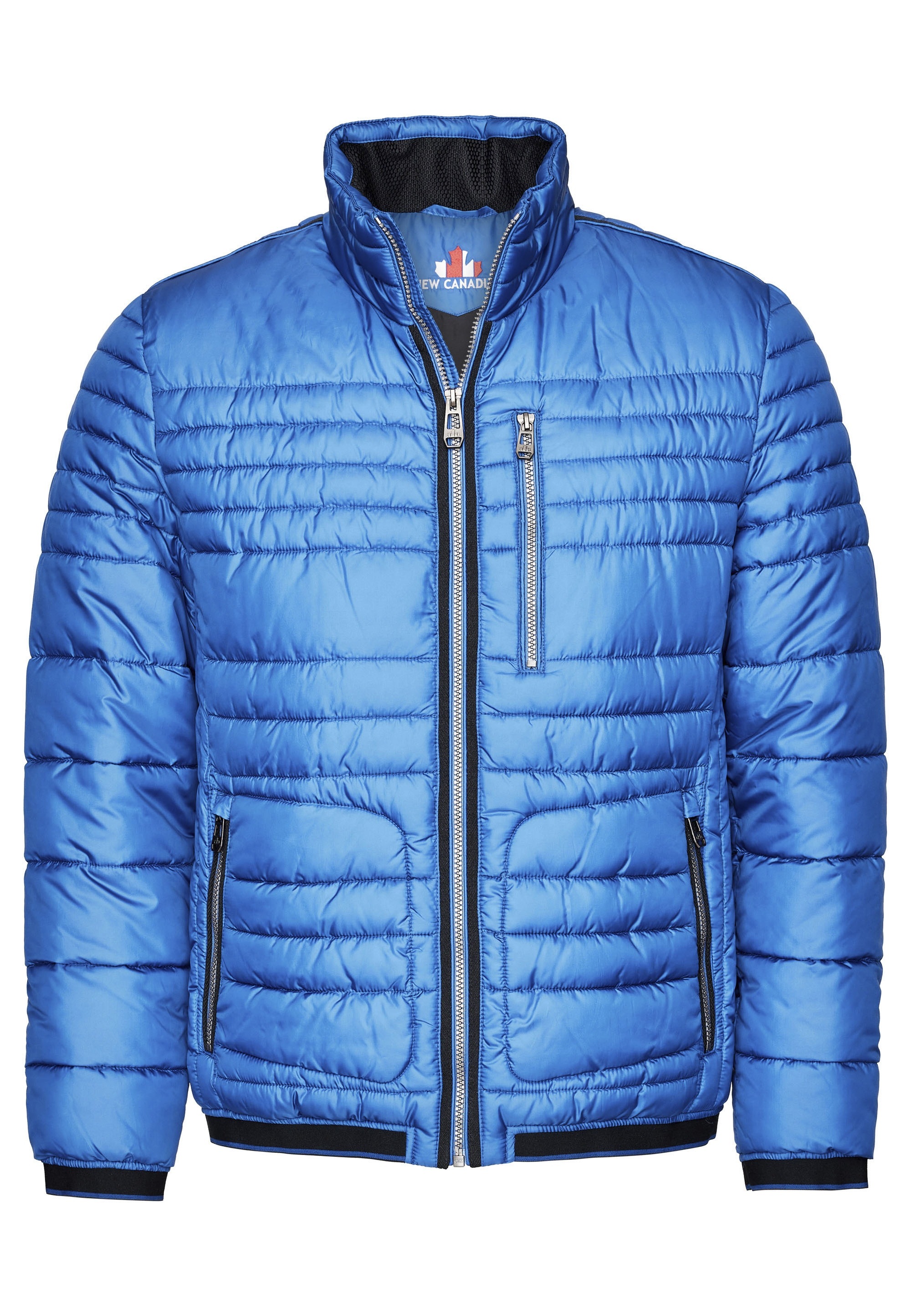 New Canadian Steppjacke, mit elastischem Bund am Saum und Armabschluss günstig online kaufen