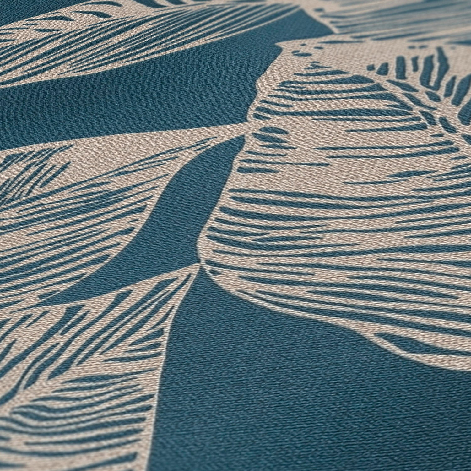 A.S. Création Vliestapete »Natural Living Pflanzen« gemustert | matt | neutral leicht strukturiert Tapete Blätter Vlies Vlies Wand Tapeten Wohnzimmer Schlafzimmer Küche