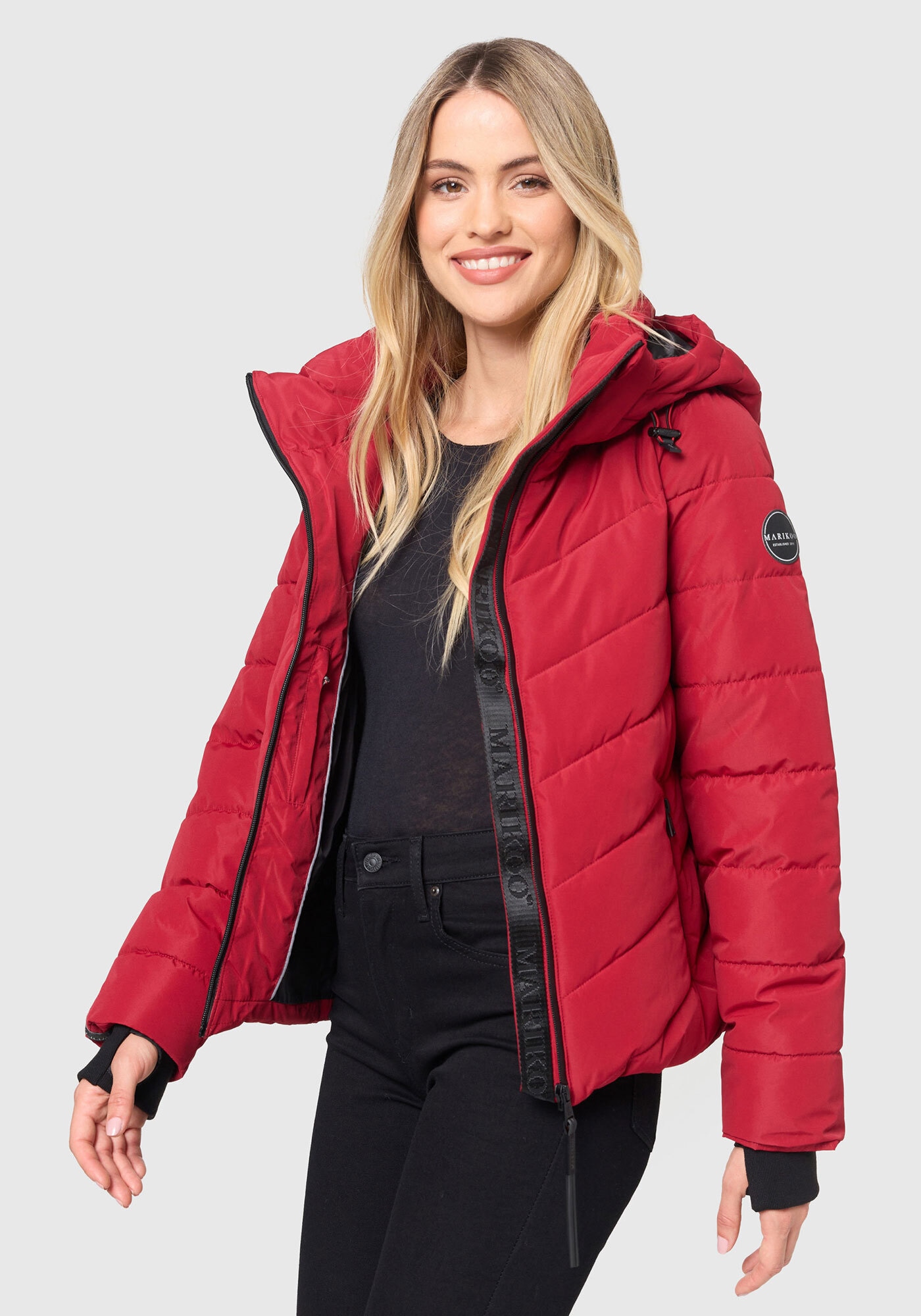 Marikoo Winterjacke »Samuiaa XVI«, mit Kapuze