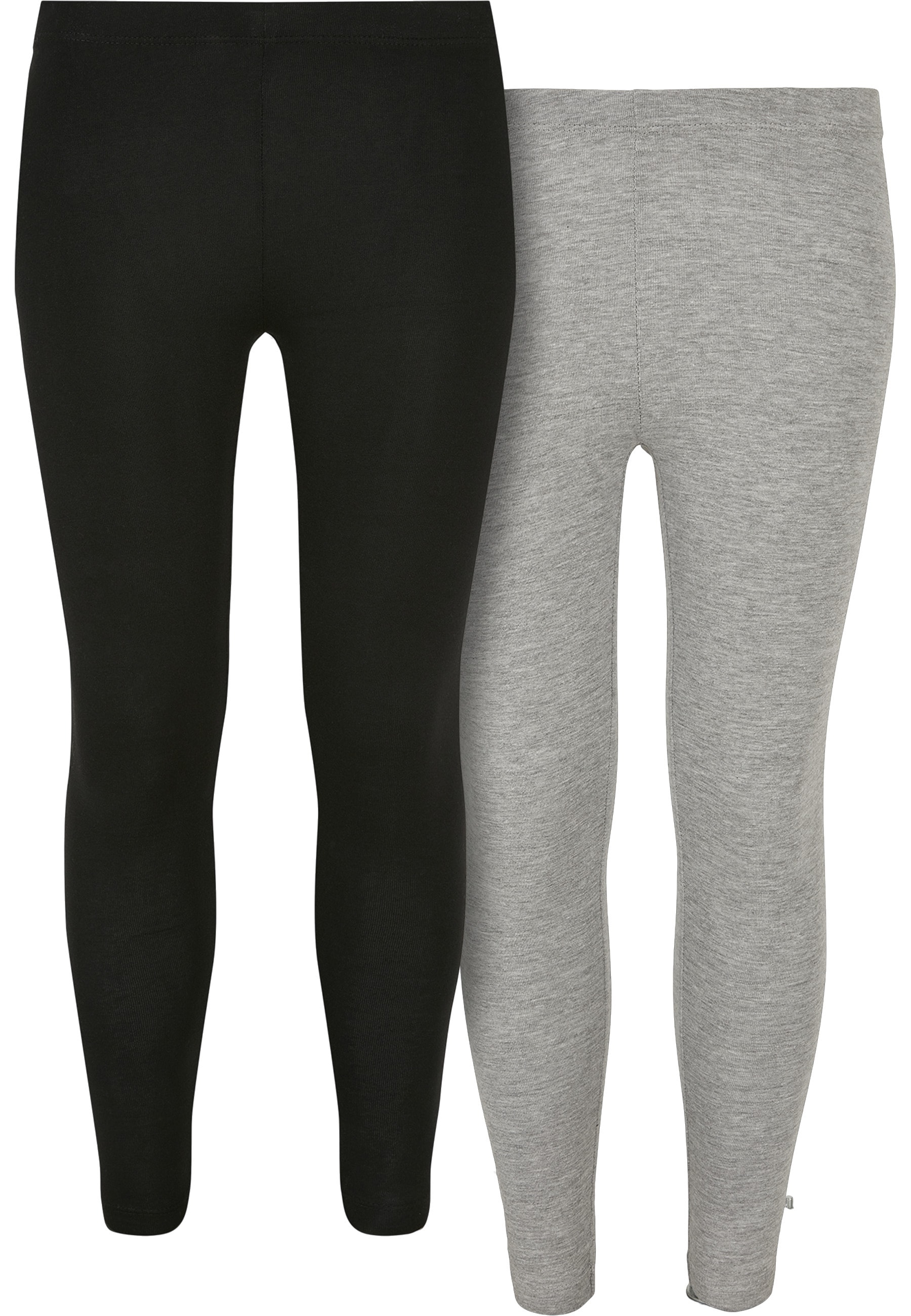 URBAN CLASSICS Leggings "Urban Classics Damen Girls Jersey Leggings 2-Pack"