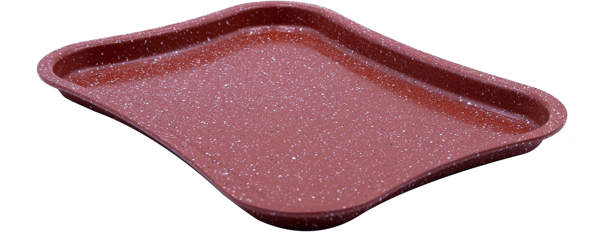 LIVINGTON Backblech »Super Crisper, 2-tlg., Doppelset«, Edelstahl-Silikon, (2 St.), Gitterkorb, Abtropfschale und Antihaft-Backblech in Einem