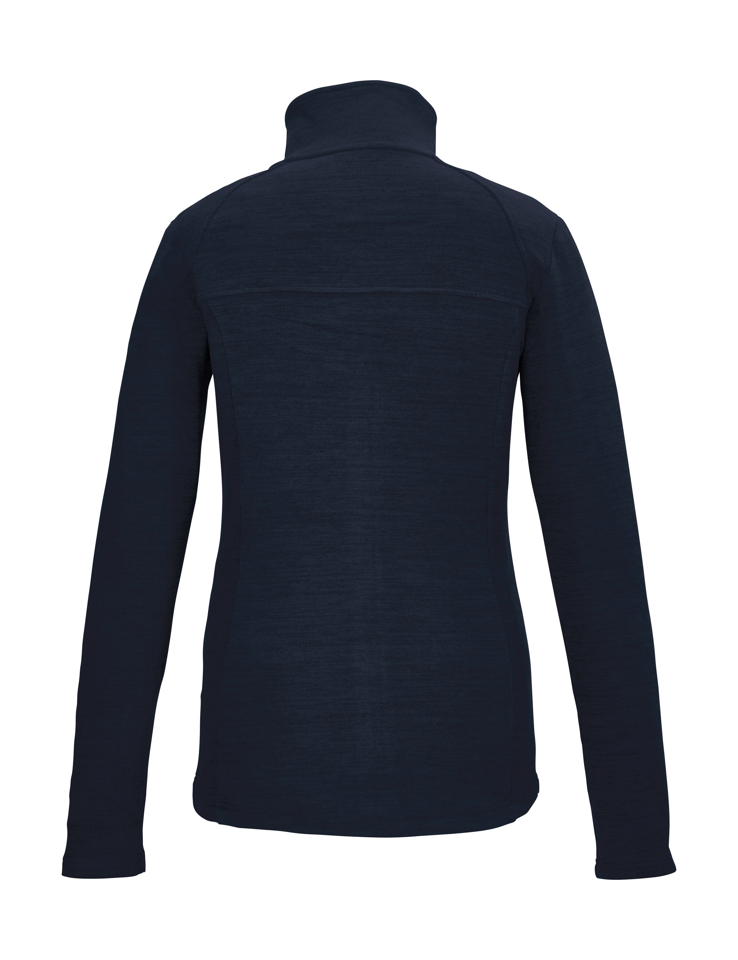 Killtec Strickjacke »KOW 112 WMN FLX JCKT«, Powerstretchjacke, Melange Optik, 2-Wege-Stretch, Kinnschutz