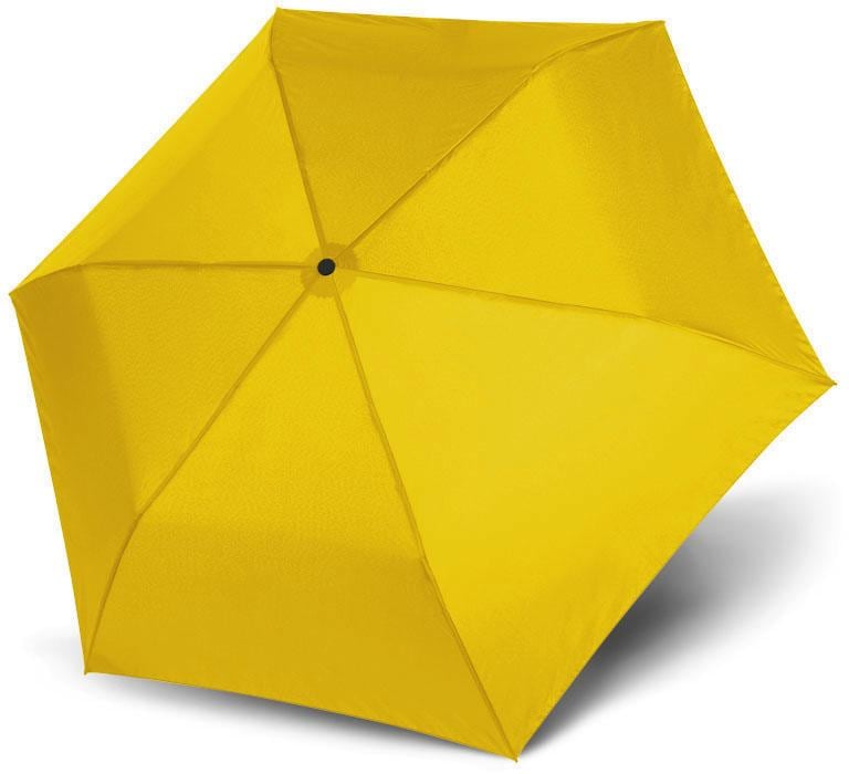doppler® Taschenregenschirm »Zero 99 uni, Shiny Yellow«