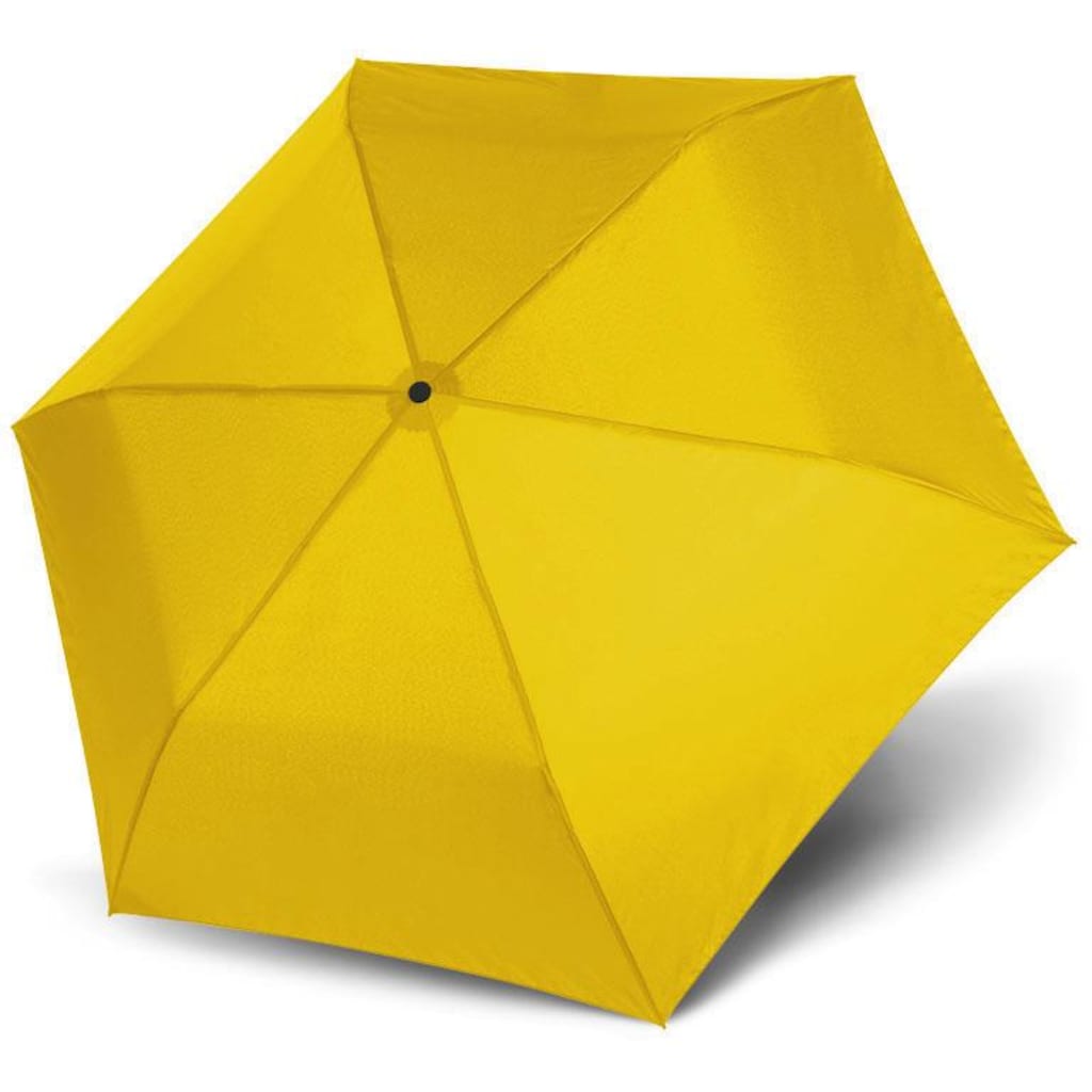 doppler® Taschenregenschirm »Zero 99 uni Shiny Yellow«