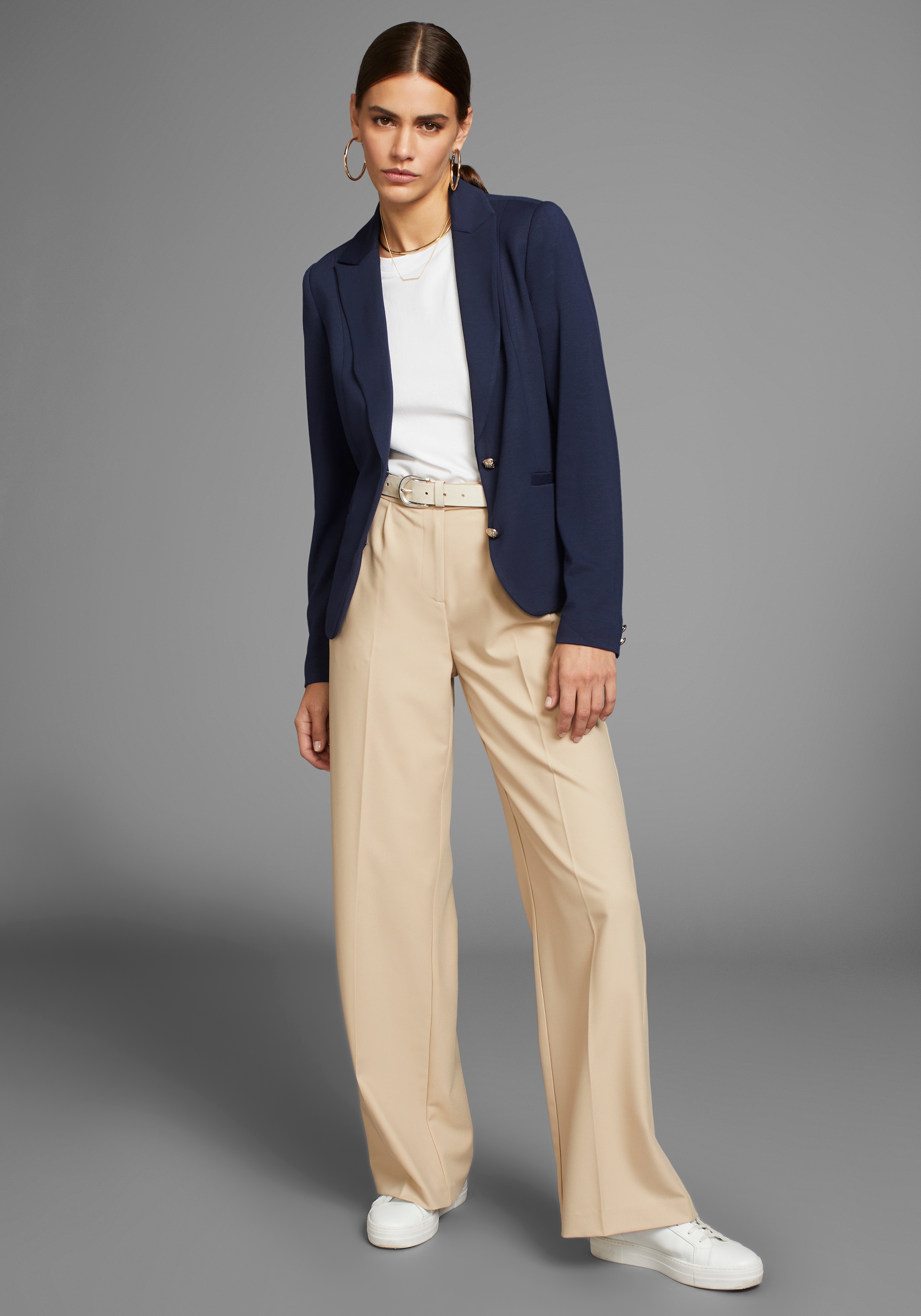 HECHTER PARIS Sweatblazer, mit eleganter Knopfleiste