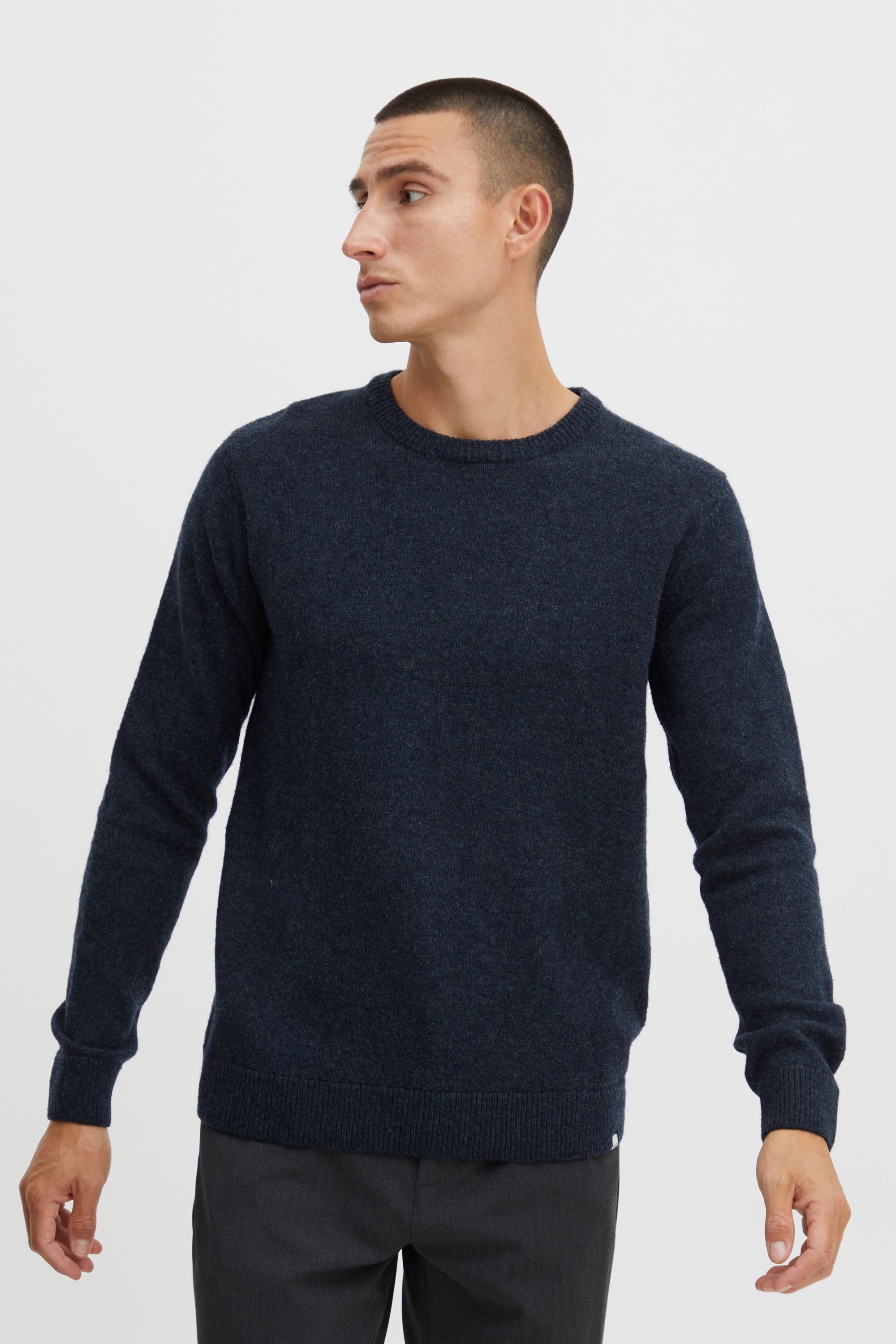 Solid Strickfleece-Pullover "Strickpullover Sddyllon" günstig online kaufen