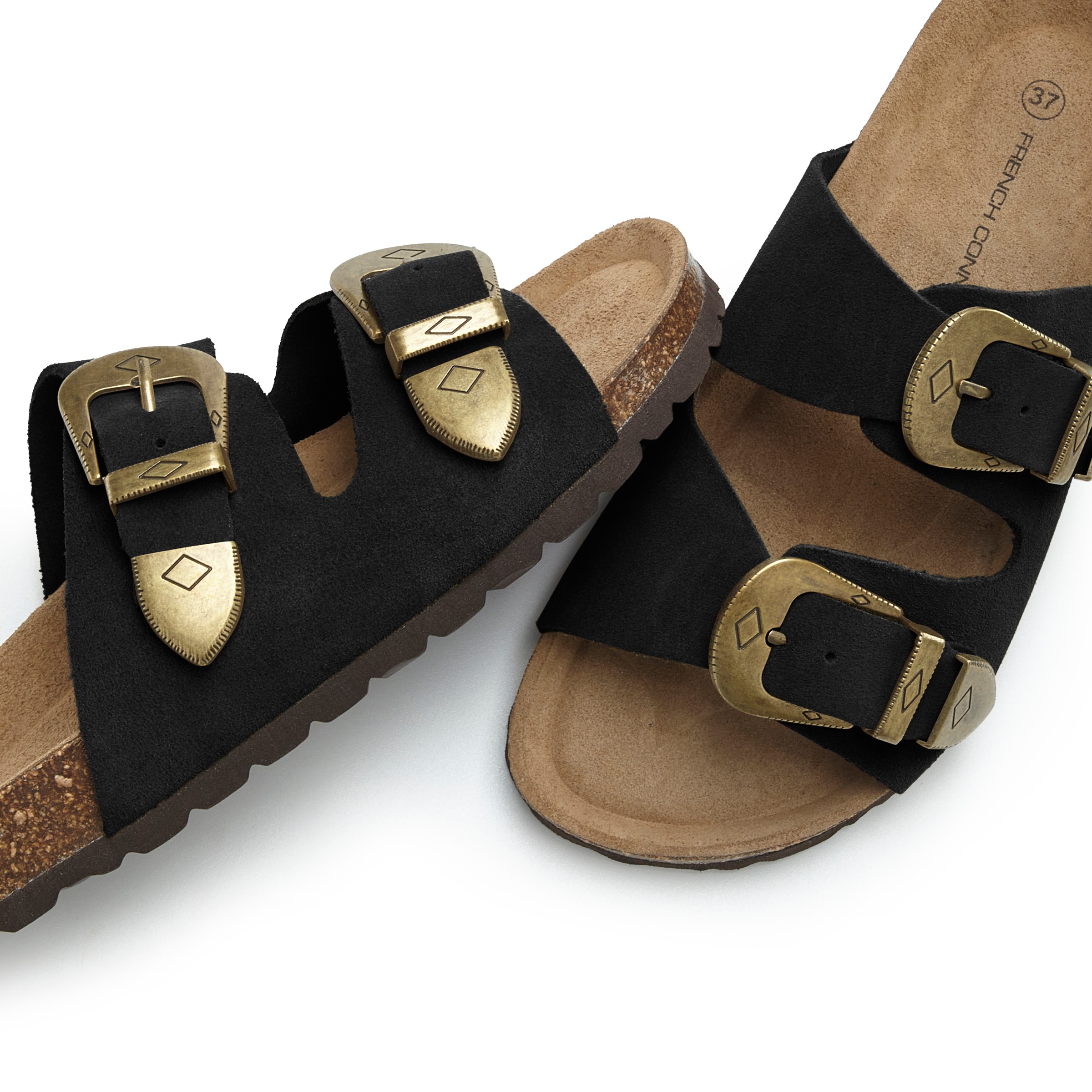 French Connection Pantolette »Mule, Sandale,«  Sandale, Pantolette aus Leder