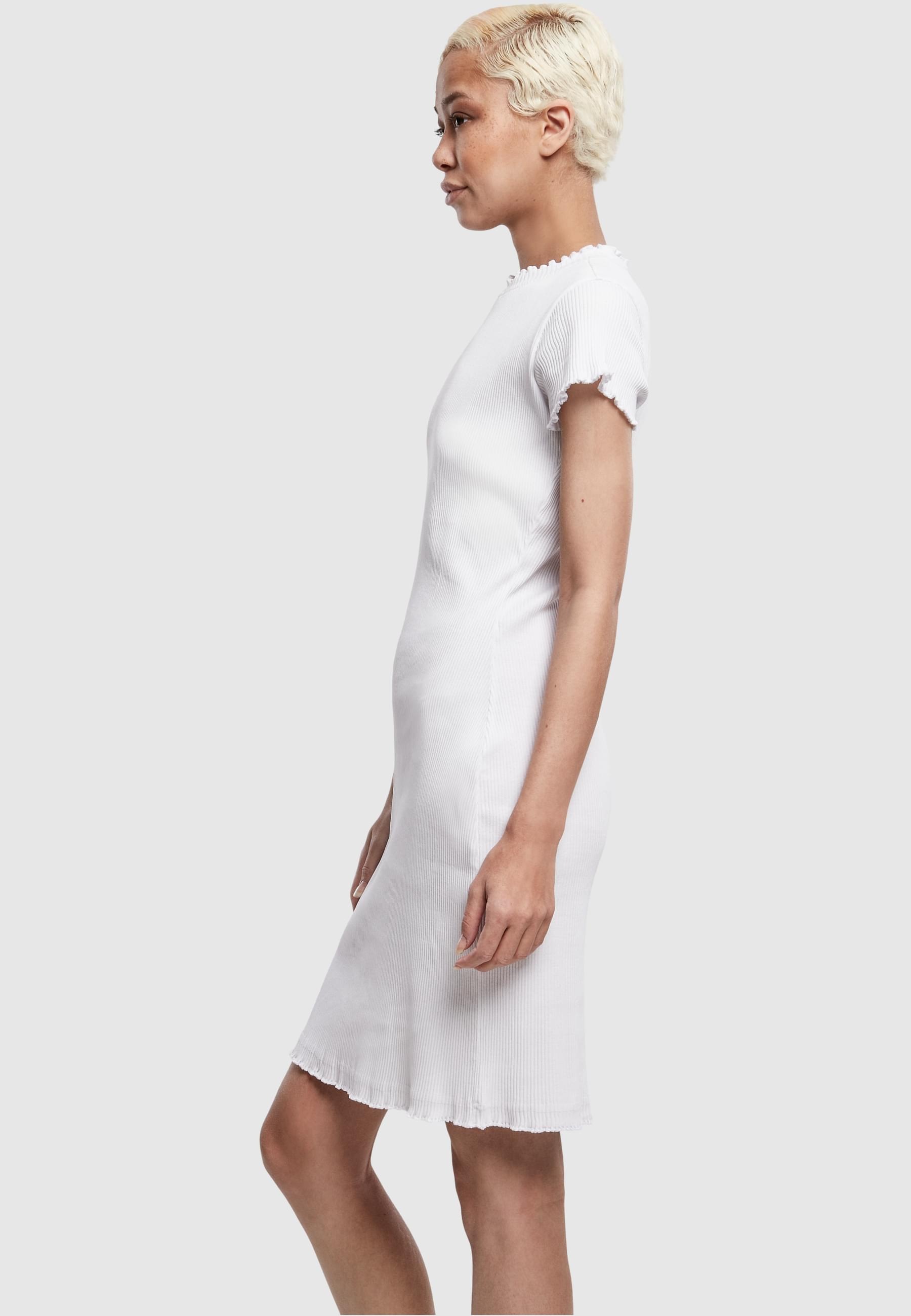 URBAN CLASSICS Shirtkleid »Urban Classics Damen Ladies Rib Tee Dress«, (1 tlg.)