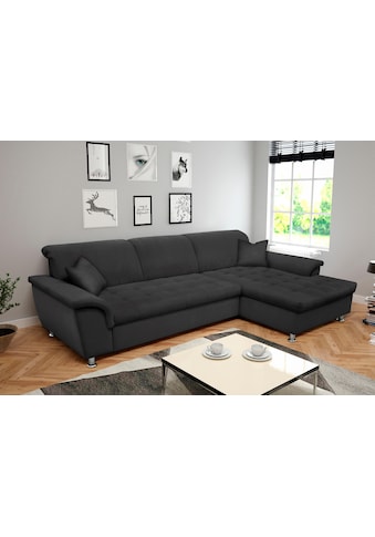 Ecksofa »Franzi Steppung im Sitzbereich B7T/H: 278/162/80 cm, Schlafsofa«