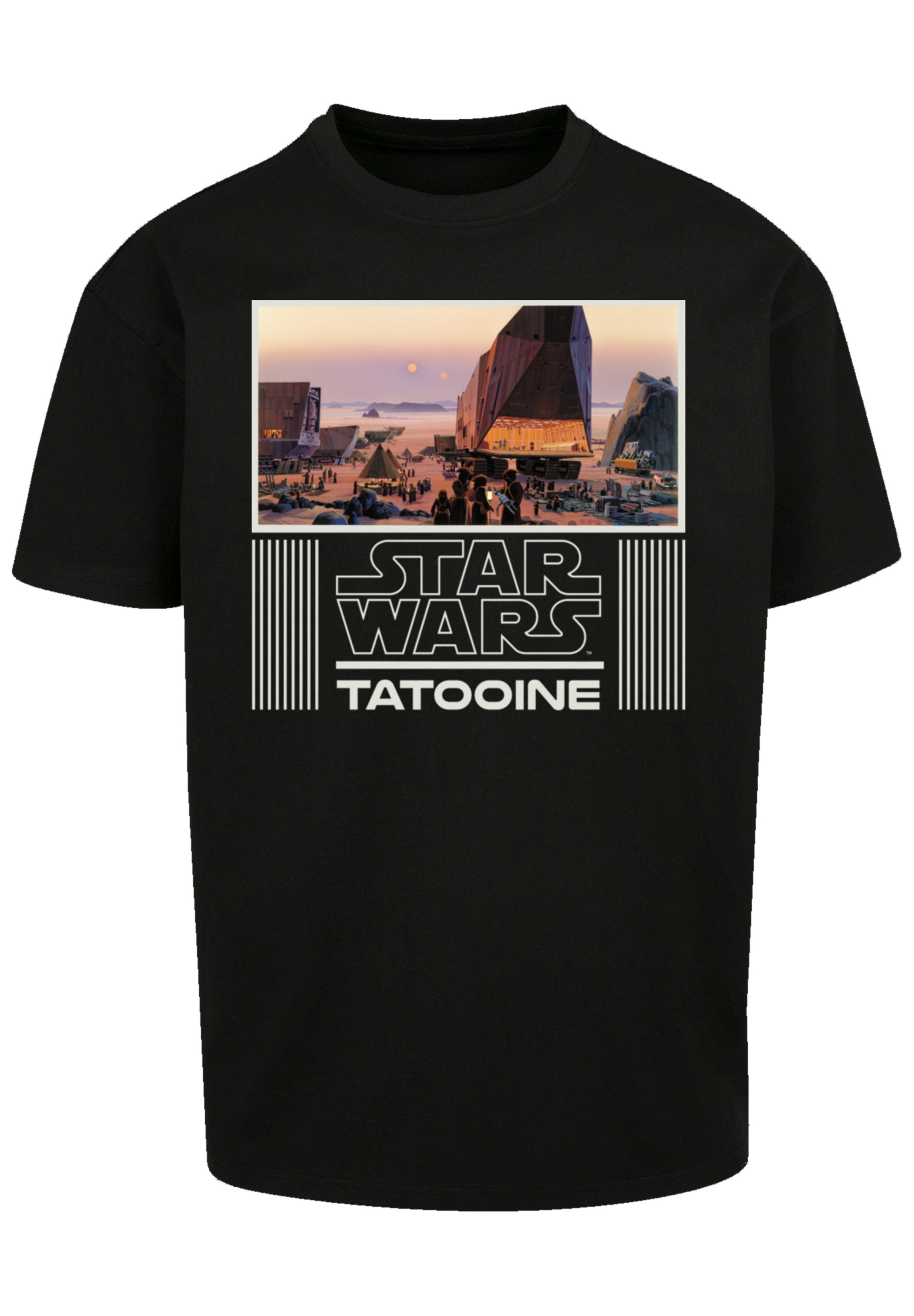 F4NT4STIC T-Shirt "Star Wars Tatooine Panorma", Premium Qualität, Star Wars günstig online kaufen