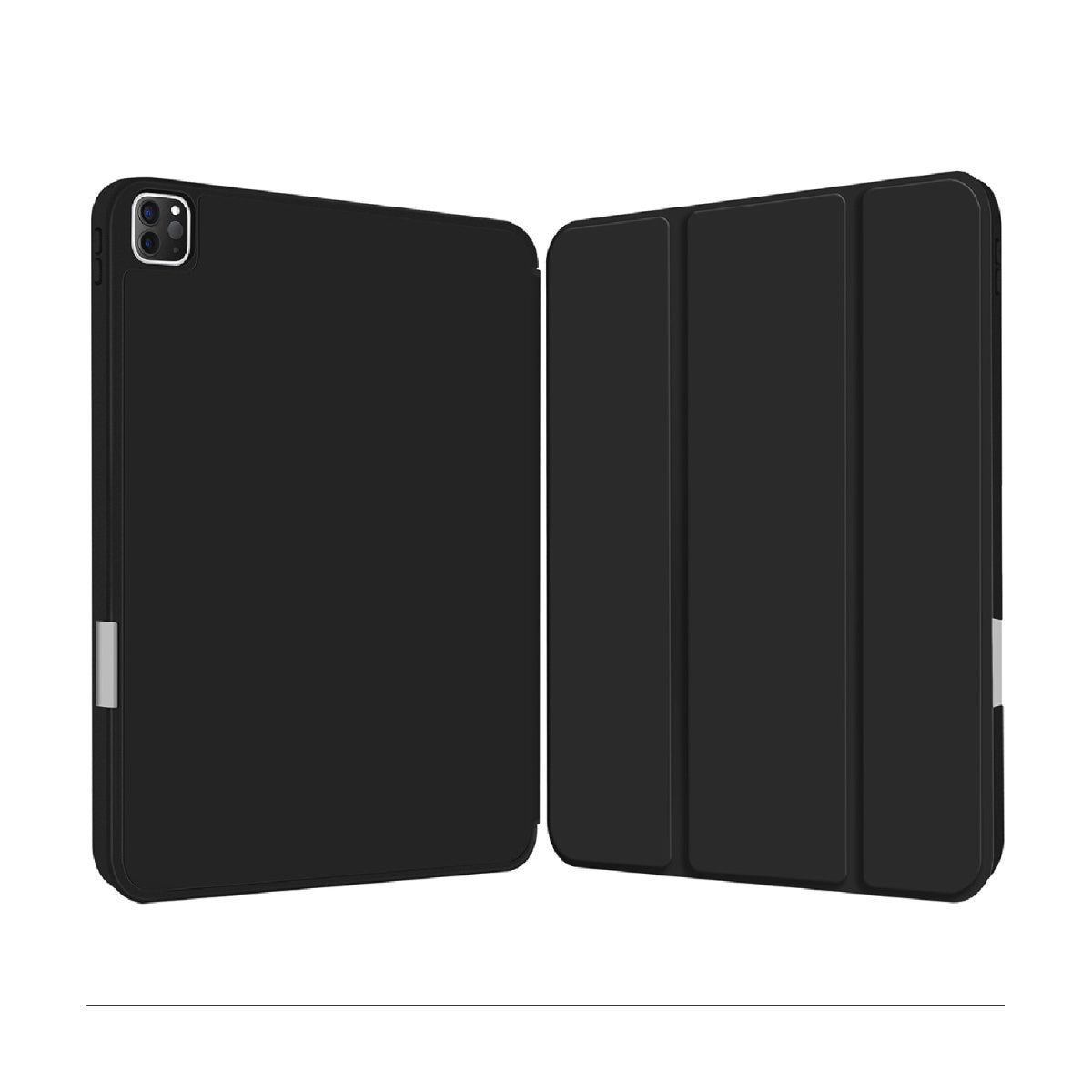 4smarts Tablet-Hülle »Folio Case Basic für Apple iPad Pro 13 (M4, 2024)«, Backcover, Schutzhülle, Handyschutzhülle, Case, Schutzcase, stoßfest