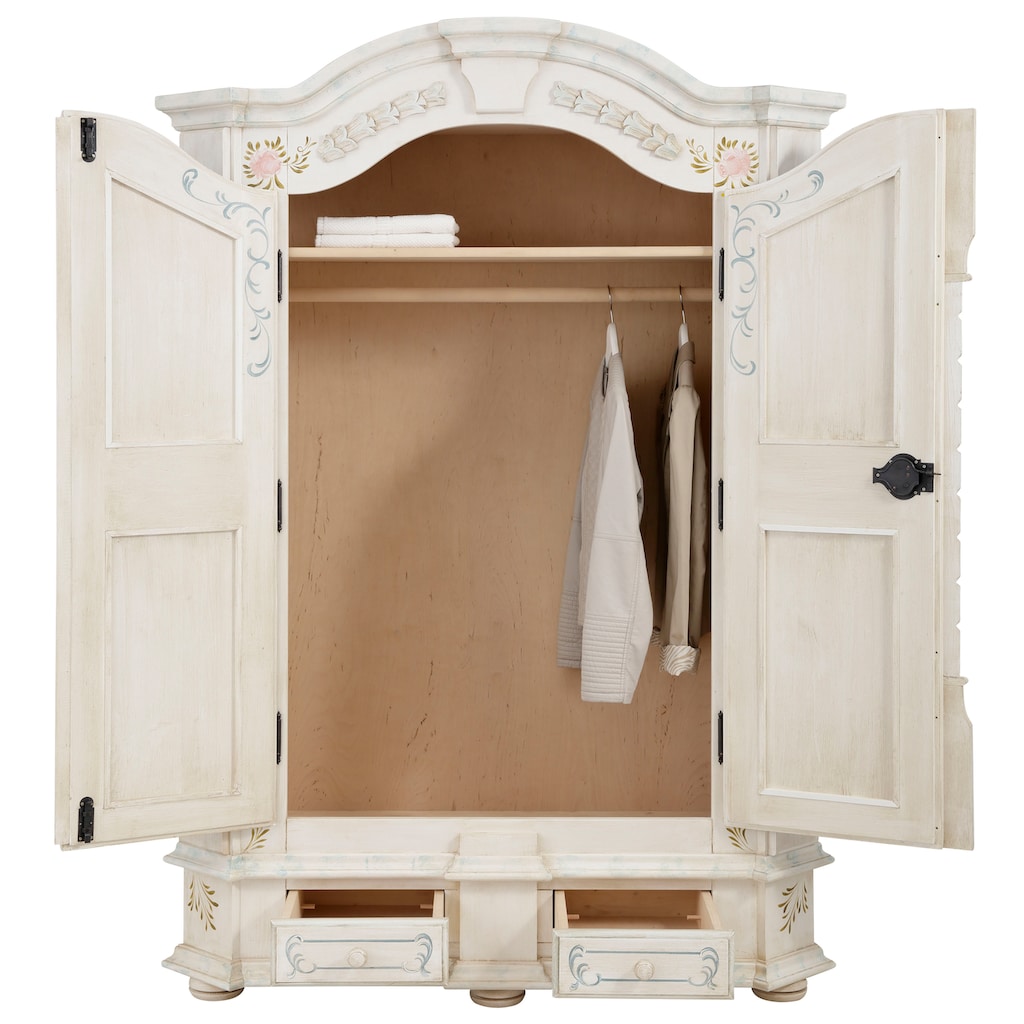 Home affaire Kleiderschrank »Sophia«, in zwei unterschiedlichen Ausführungen der Schrankfronten, Höhe 187 cm