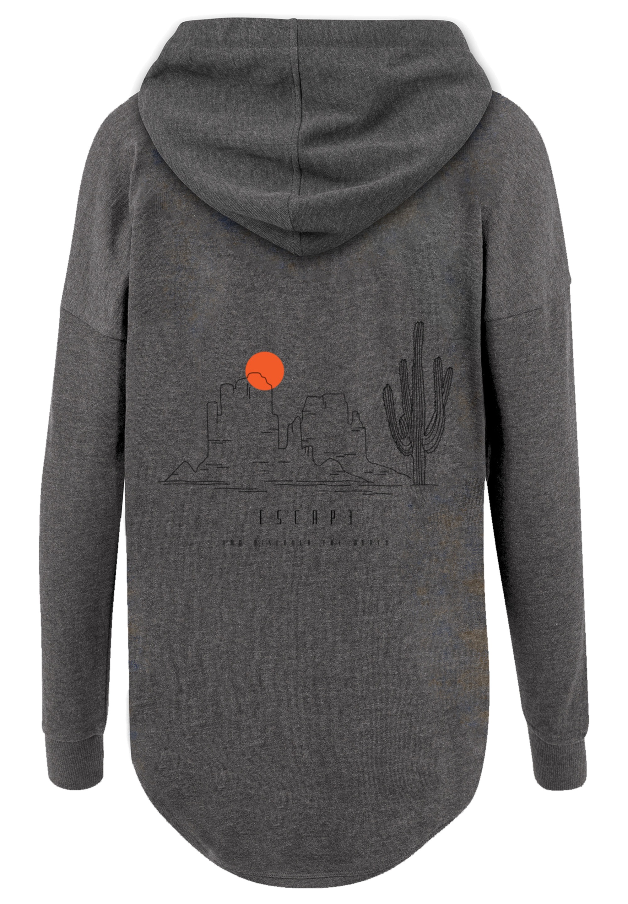 F4NT4STIC Kapuzenpullover "Oversize Escape Discover the World Savannah", Di günstig online kaufen