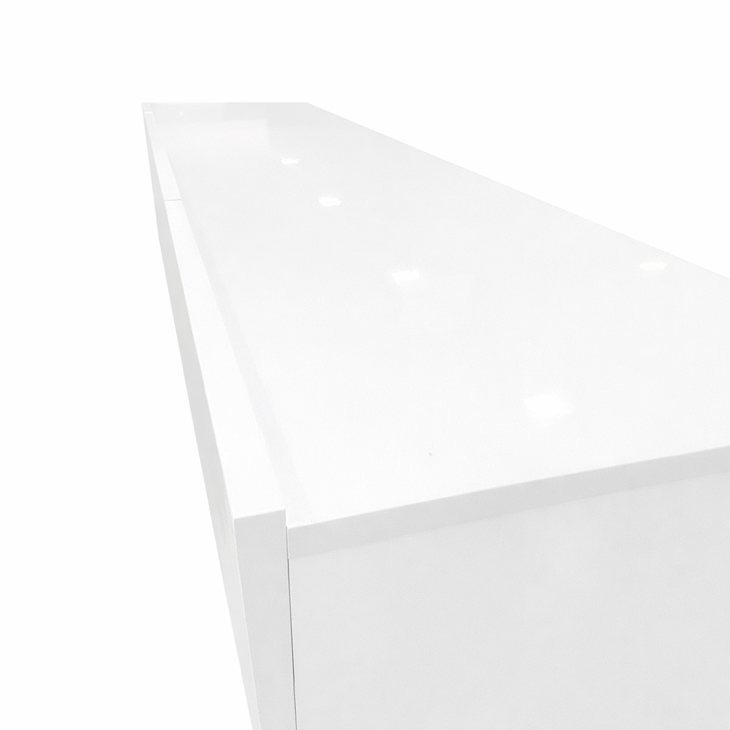 OTTO home Lowboard »LORENZO 2, TV-Board, TV-Kommode, TV-Schrank, TV-Unterschrank, TV-Möbel« Modernes lackiertes Hochglanz TV-Board, grifflos, Breite 200 cm