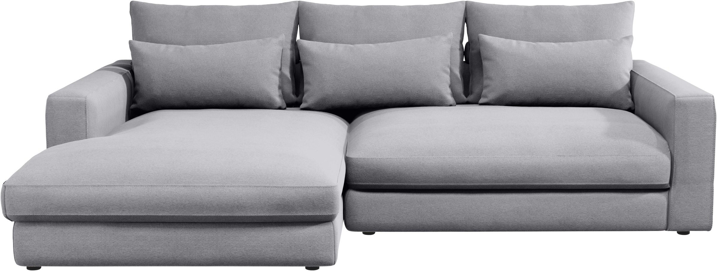 Home affaire Ecksofa "Darwin, viele Kissen, extra tiefe Sitzfläche, 271/89/ günstig online kaufen