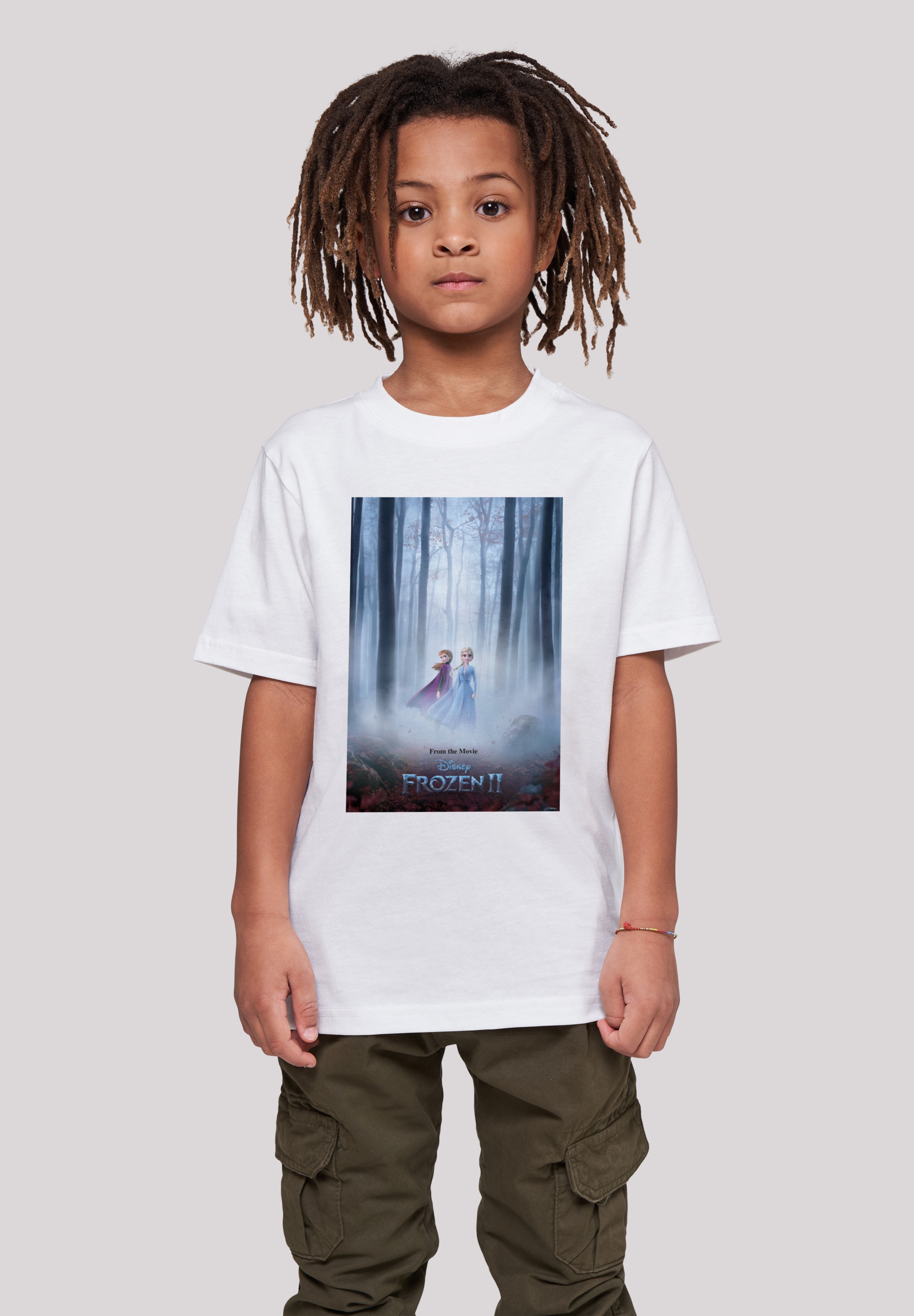 F4NT4STIC »Kinder with Movie Kids Frozen 2 | Disney Poster Kurzarmshirt Basic (1 kaufen tlg.) Tee«, BAUR