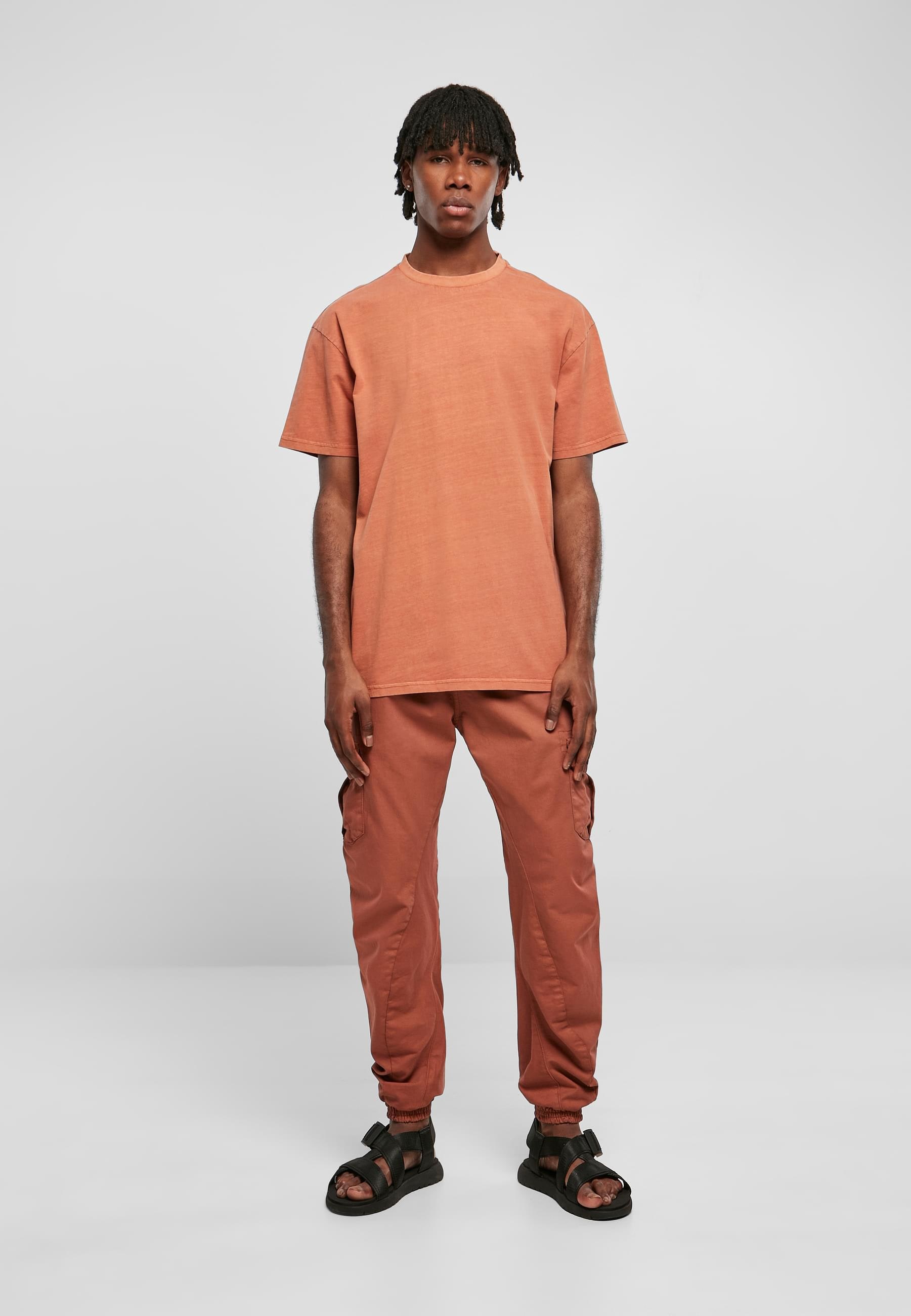 URBAN CLASSICS Kurzarmshirt »Urban Classics Herren Heavy Oversized Garment Dye Tee«, (1 tlg.)