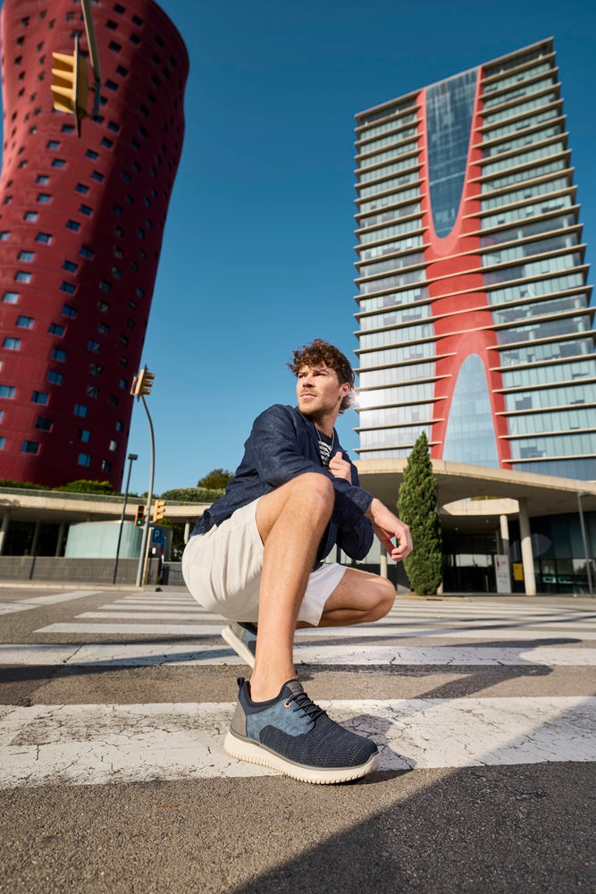 Rieker Slip-On Sneaker Slipper, Halbschuh, Freizeitschuh, Sneaker zum Schlu günstig online kaufen