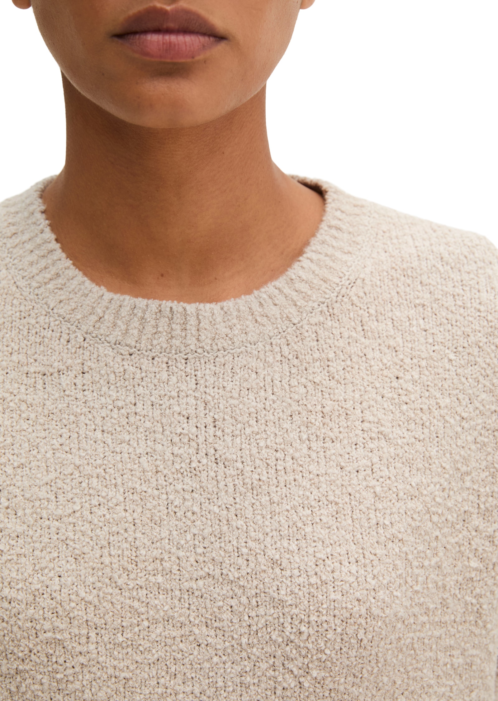 Marc O'Polo Strickpullover »aus Bouclé-Garn«