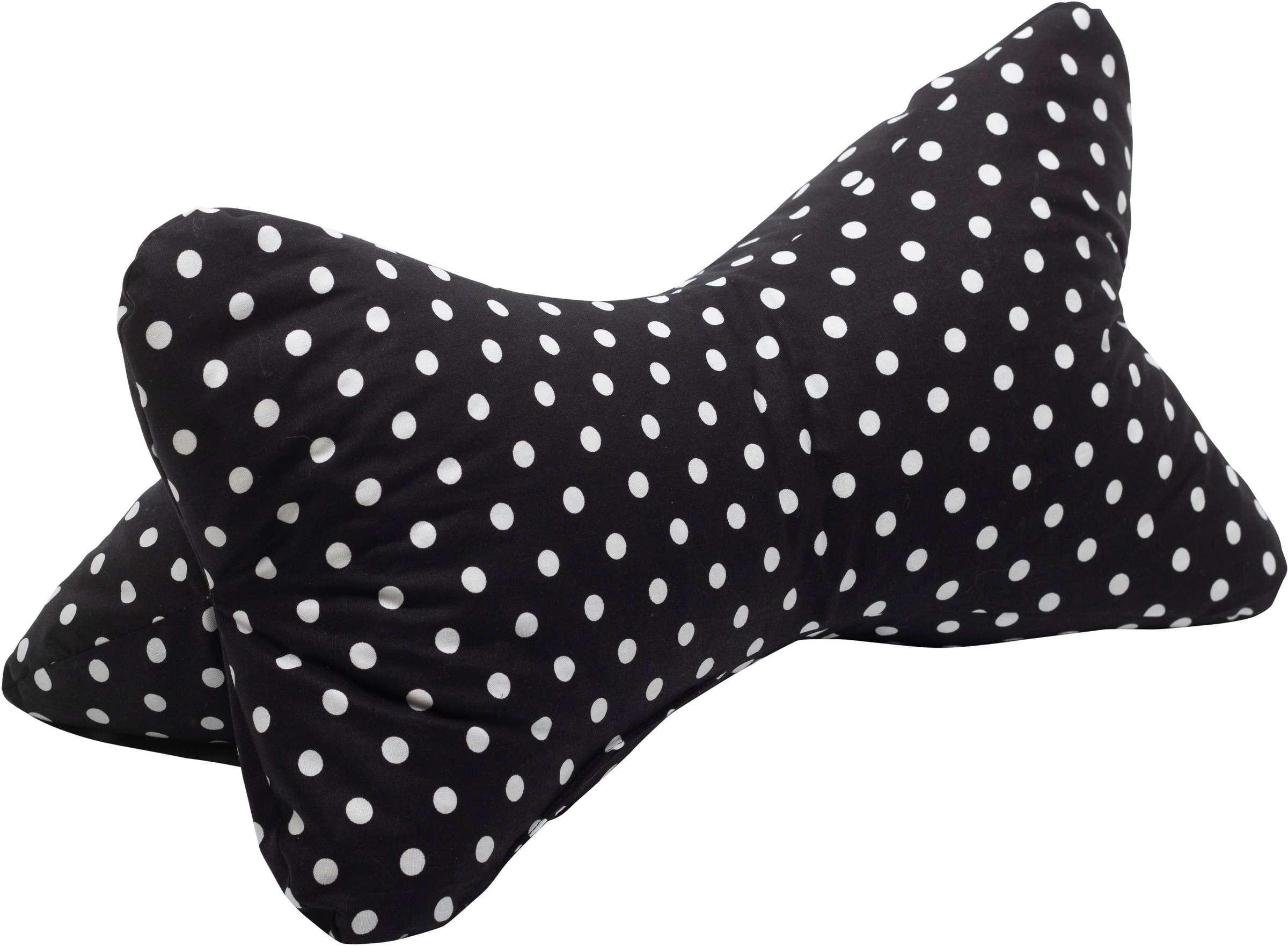 herbalind Nackenkissen "Leseknochen Schwarz mit Punkten 5807" günstig online kaufen