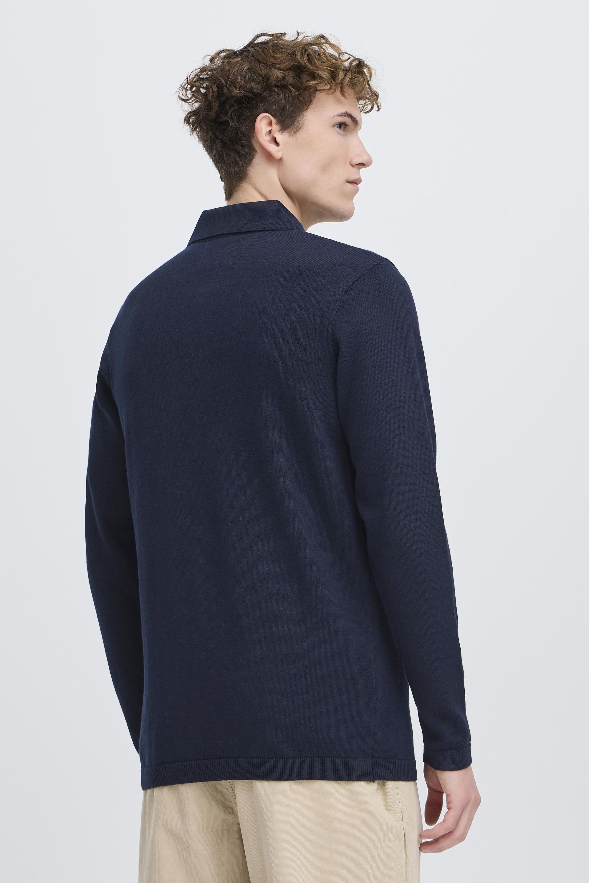 KRONSTADT KSEmil Strickpullover Blau XL 3