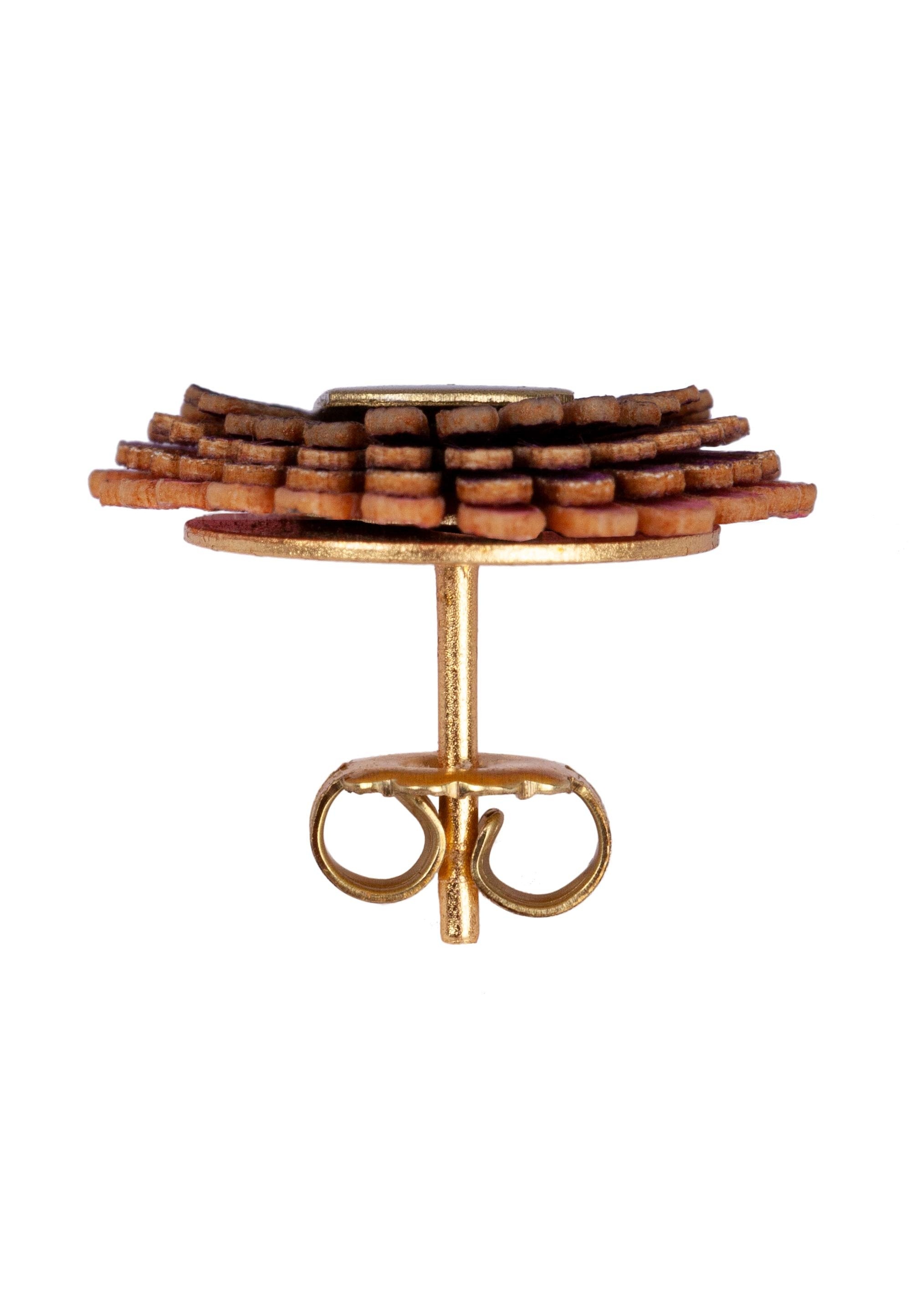 GRETCHEN Paar Ohrstecker »Pam Pem Earring Stud«, aus buntem Pergament