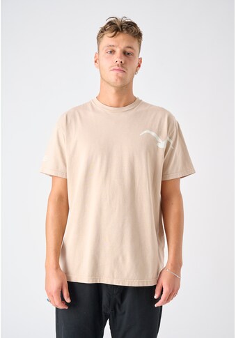 Cleptomanicx T-Shirt »Möwe Washed«, mit coolem Print kaufen